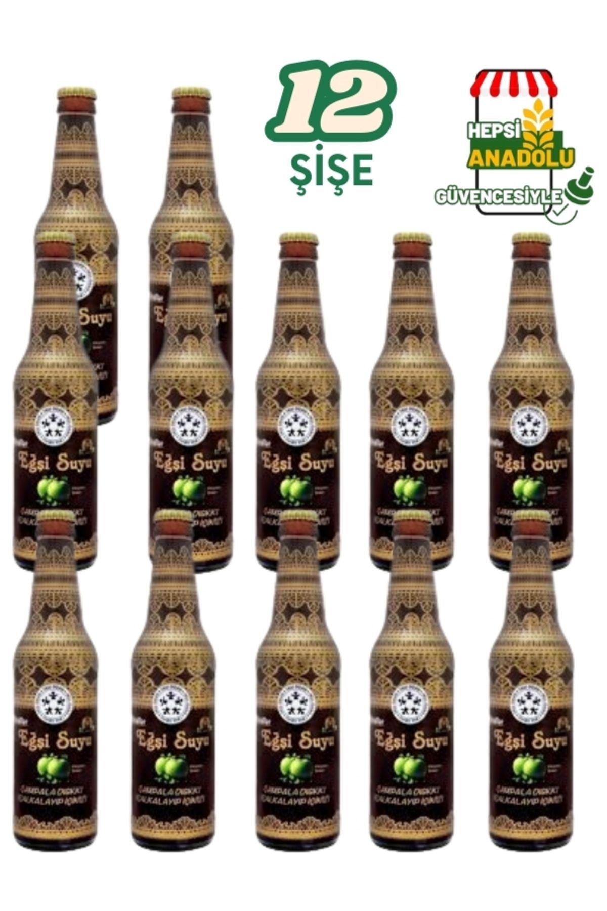 HEPSİ ANADOLU Eğşi Suyu 330 ml- 12 Adet