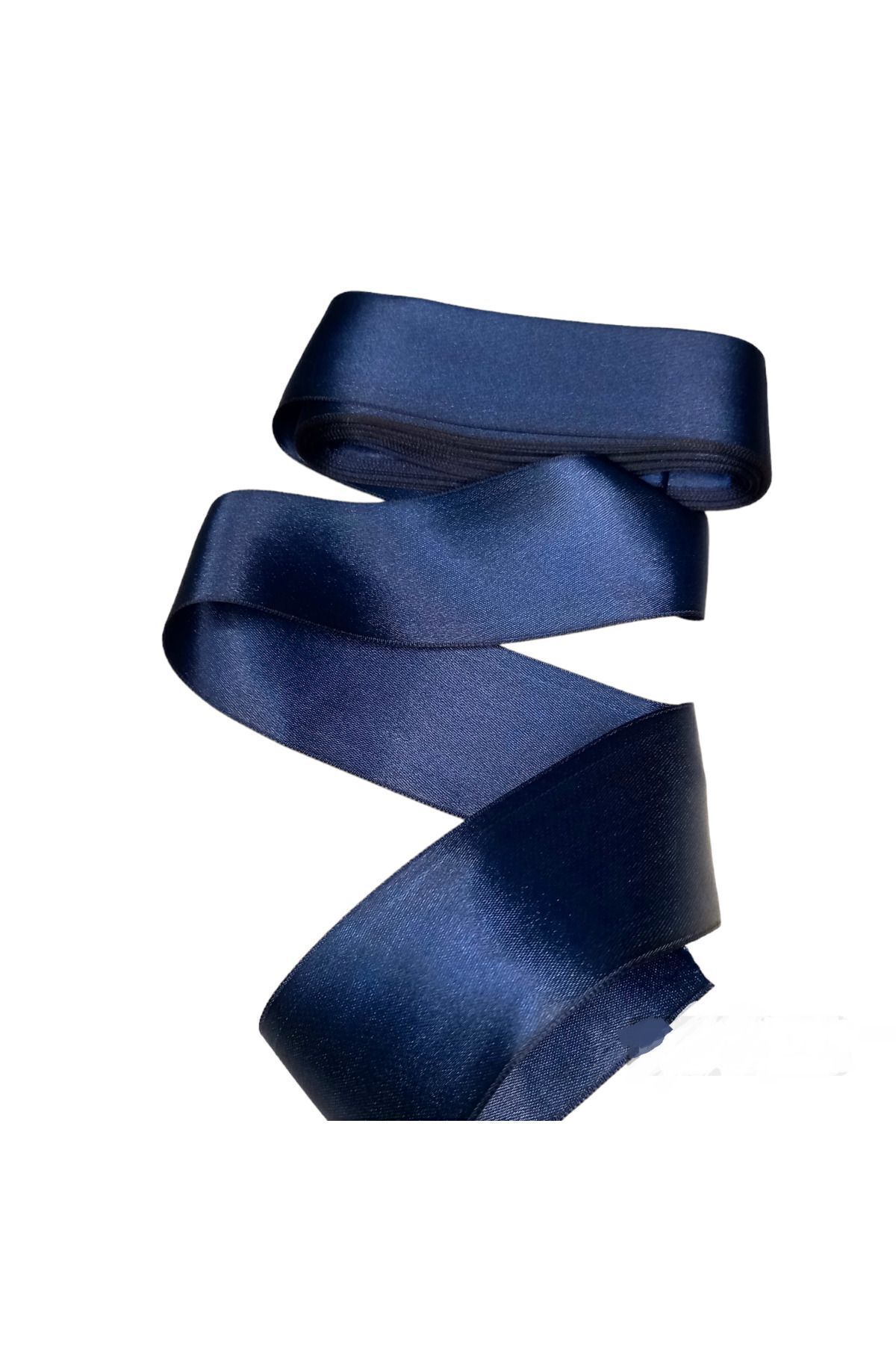 yörük tuhafiye Lacivert Saten Kurdele 6 Cm 10 Metre Bir Top,saten,seten, Kurdele,kurdale 6 Cm Takı Kurdelesi