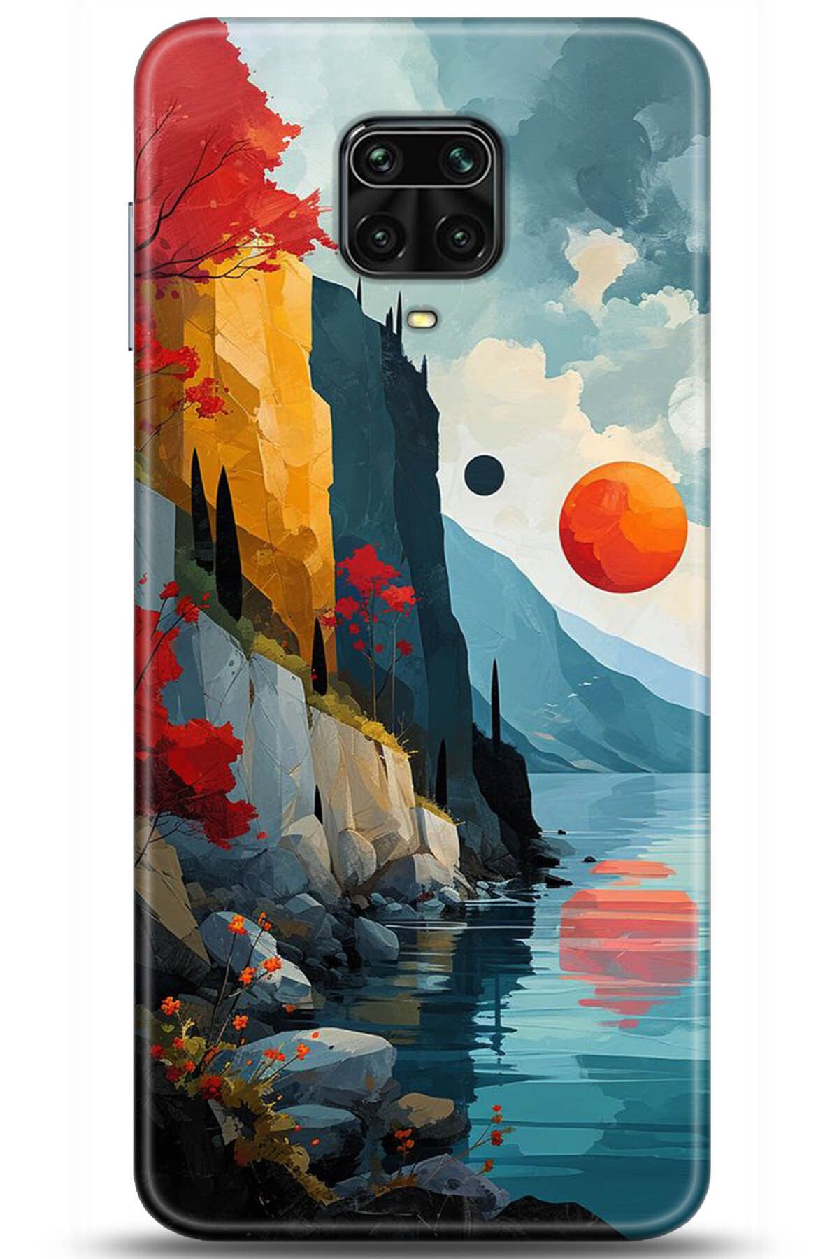 adveksiyon Xiaomi Redmi Note 9 Pro Kılıf HD Baskılı Kılıf - Central Anatolia Series 5368