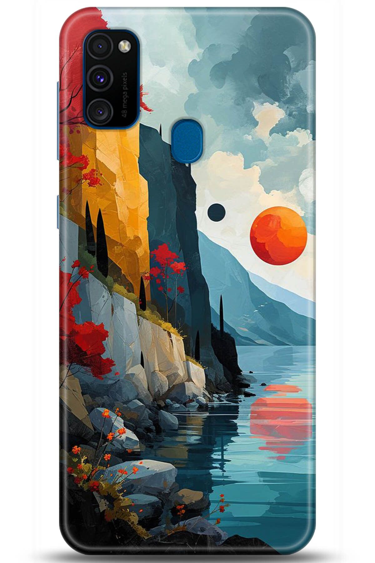 adveksiyon Samsung Galaxy M21 Kılıf HD Baskılı Kılıf - Central Anatolia Series 5368