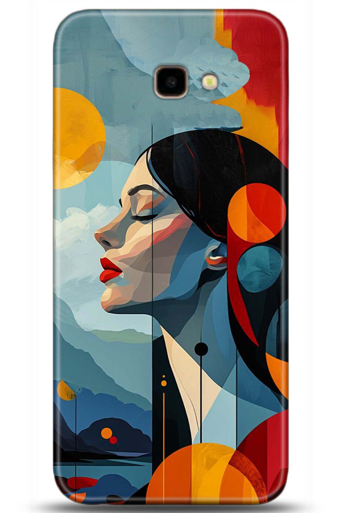 adveksiyon Samsung Galaxy J4+ PLus Kılıf HD Baskılı Kılıf - Central Anatolia Series 5367