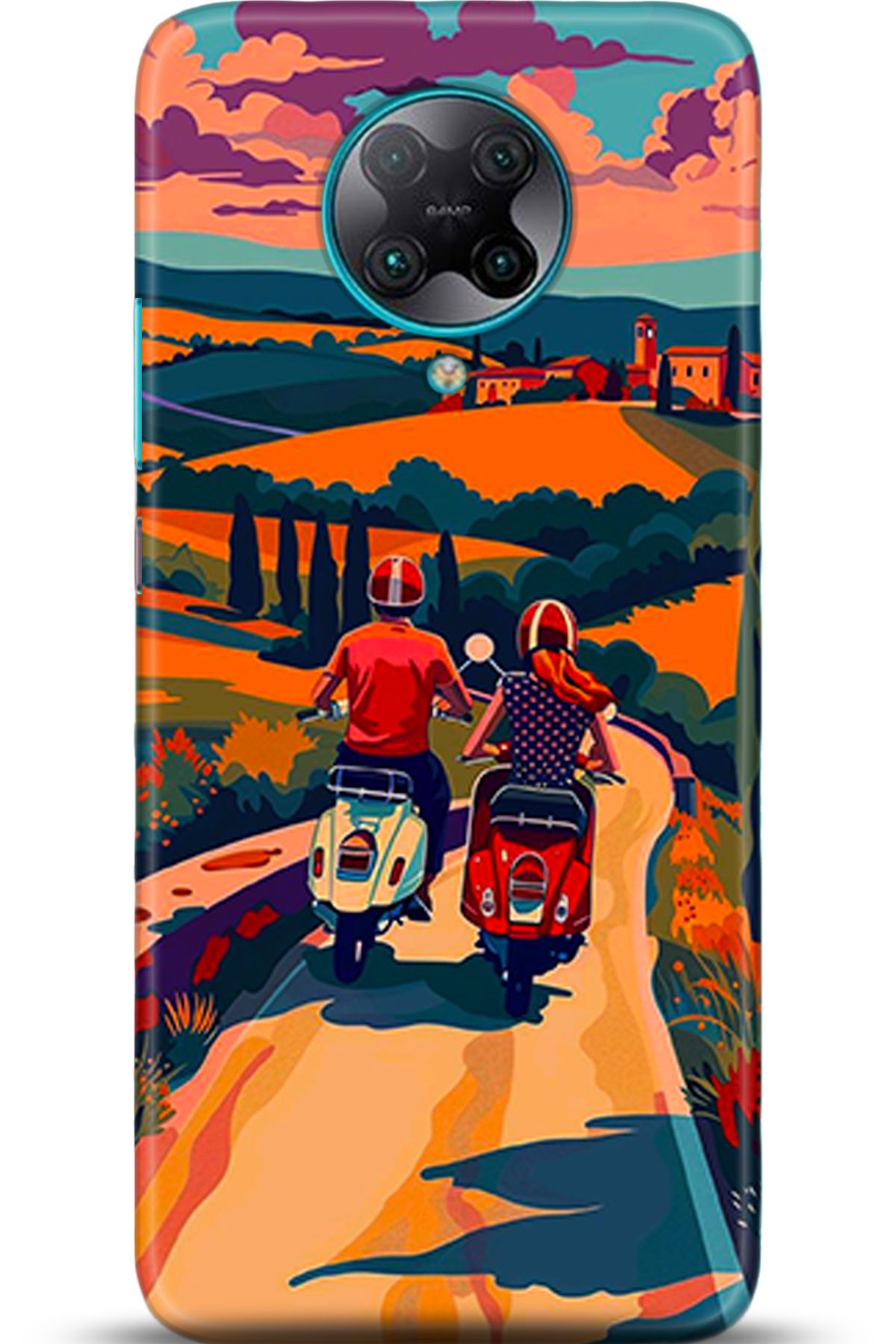 adveksiyon Xiaomi Redmi K30 Pro Kılıf HD Baskılı Kılıf - Central Anatolia Series 5390