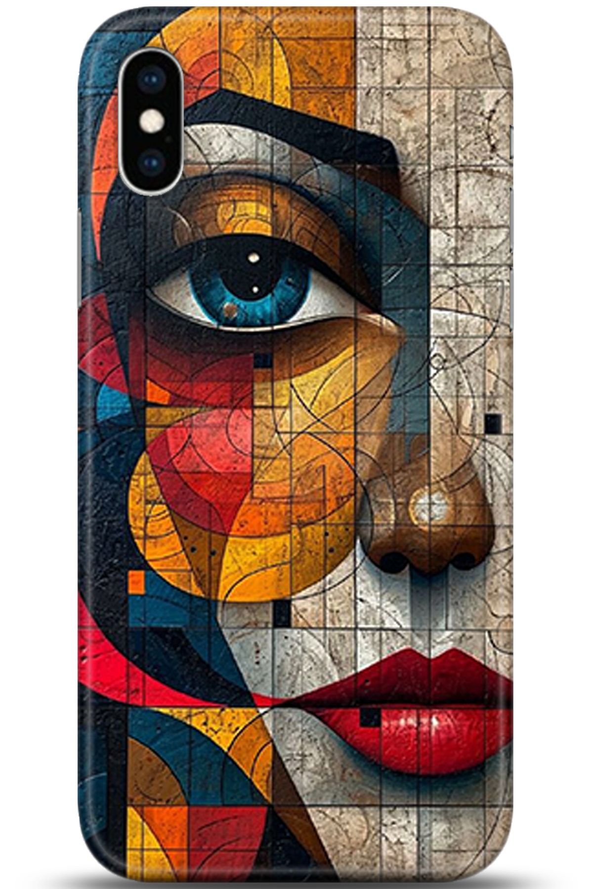 adveksiyon Apple iPhone X Kılıf HD Baskılı Kılıf - Central Anatolia Series 5366