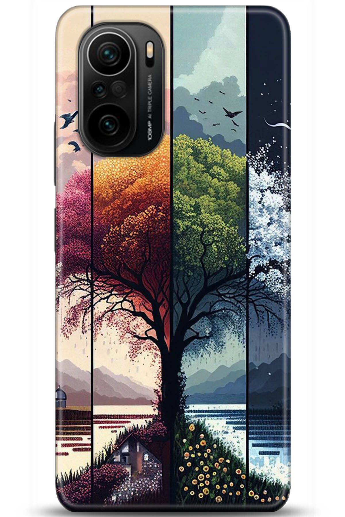 adveksiyon Xiaomi Redmi K40 Kılıf HD Baskılı Kılıf - Central Anatolia Series 5369