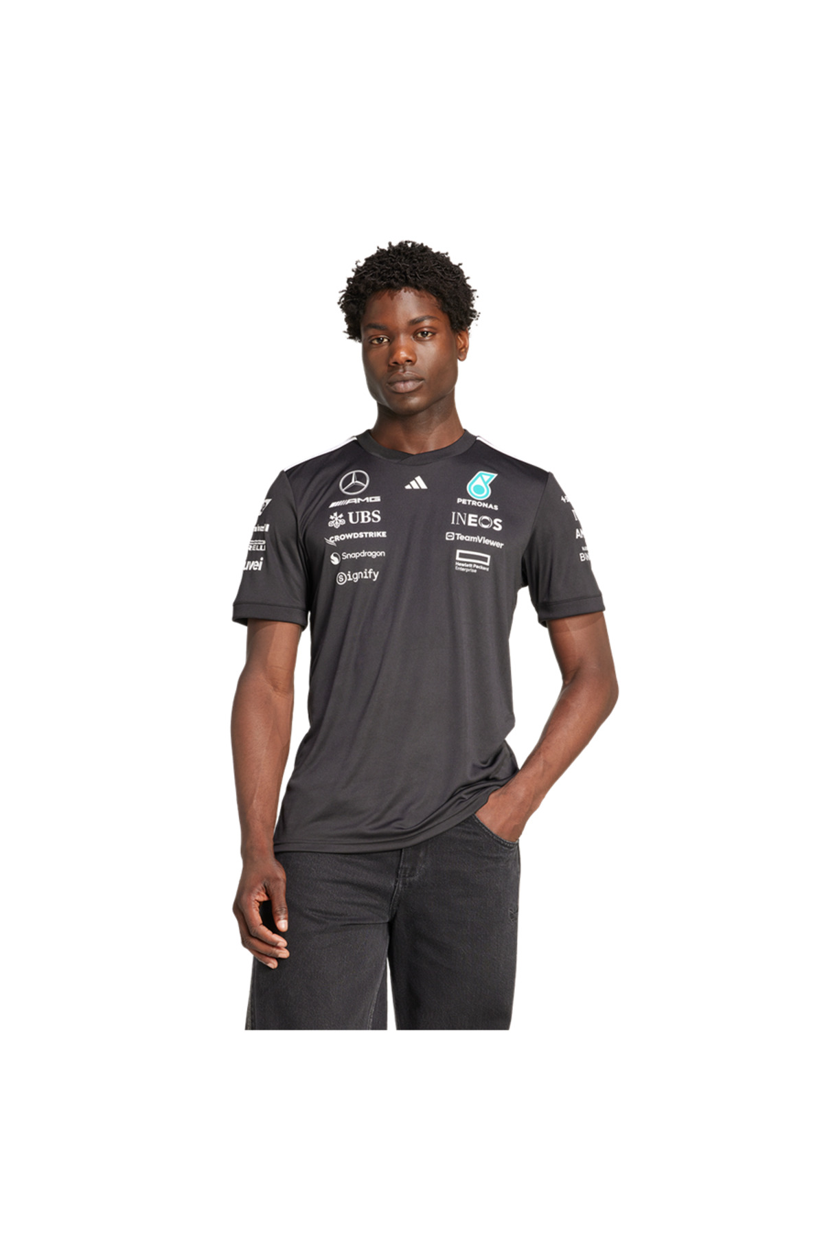 Erkek Siyah T-shirt Mer Dr Jsyb Rm Jw5361