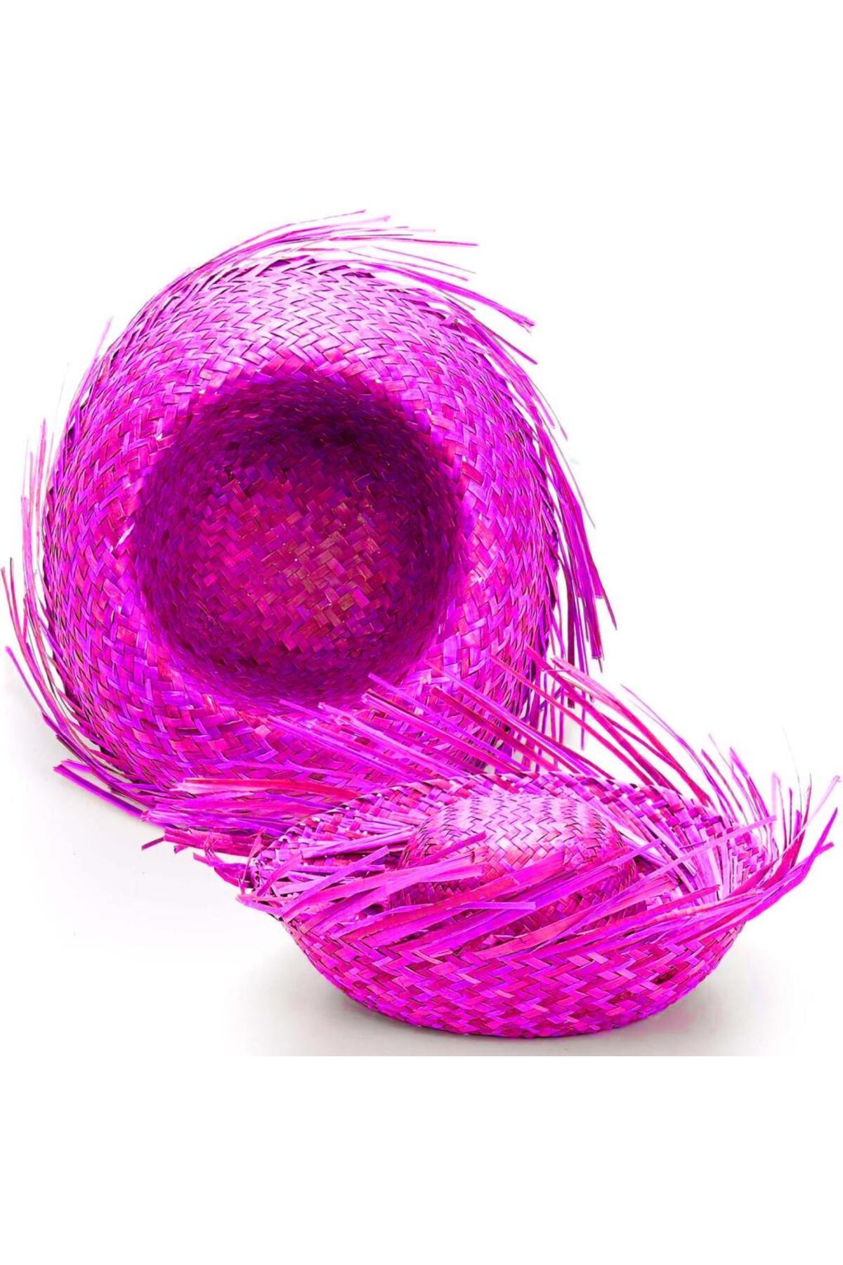 نسیورلد مهمانی گرمسیری، کلاه هاوایی با نی صورتی فوکسیا، ۱۳×۳۶ سانتیمتر