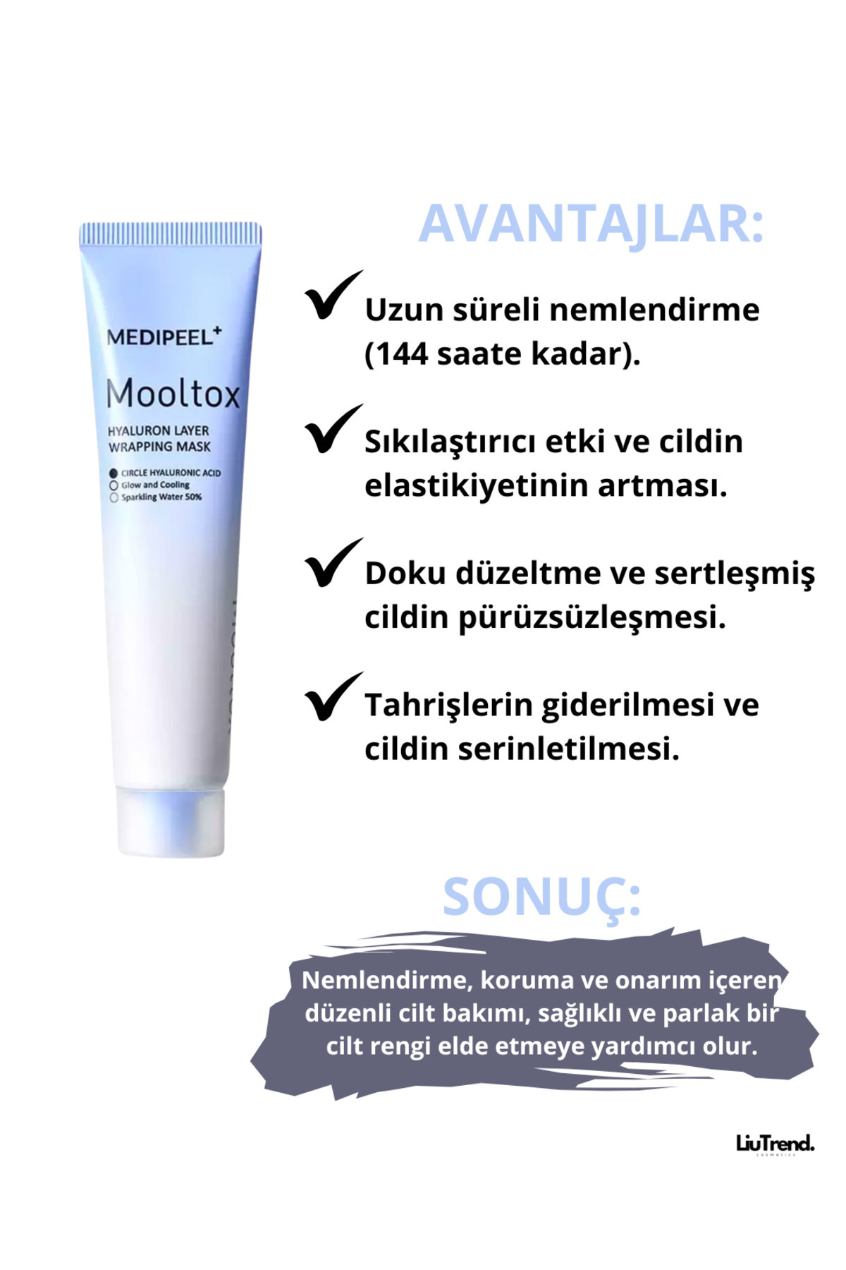 Medipeel-Mooltox Hyaluron Layer Medi-Peel 70 ml Wrapping Mask - Lifting Effect Cooling Film 3