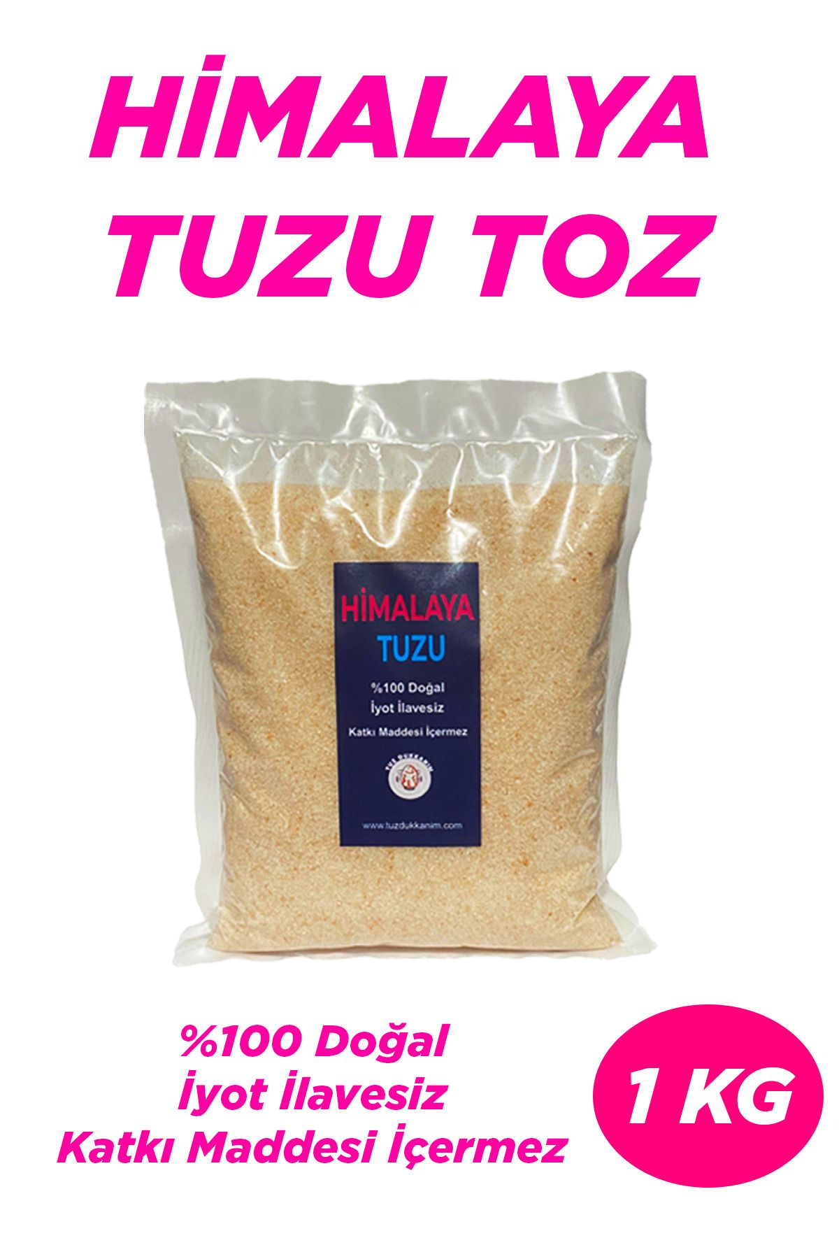 Seta Himalaya Tuzu Toz 1 KG Pembe