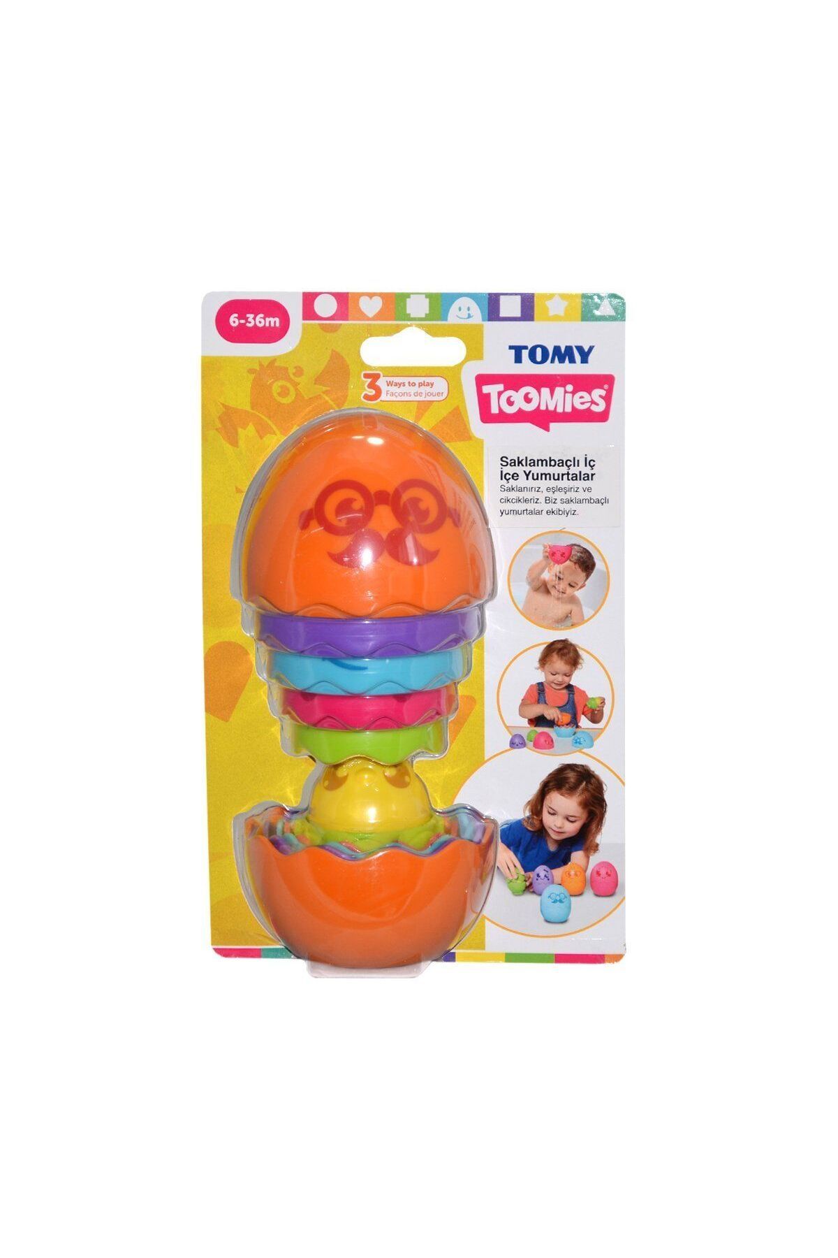 Easy Tedarik 73080 Tomy - İç İçe Yumurtalar 6-36 ay