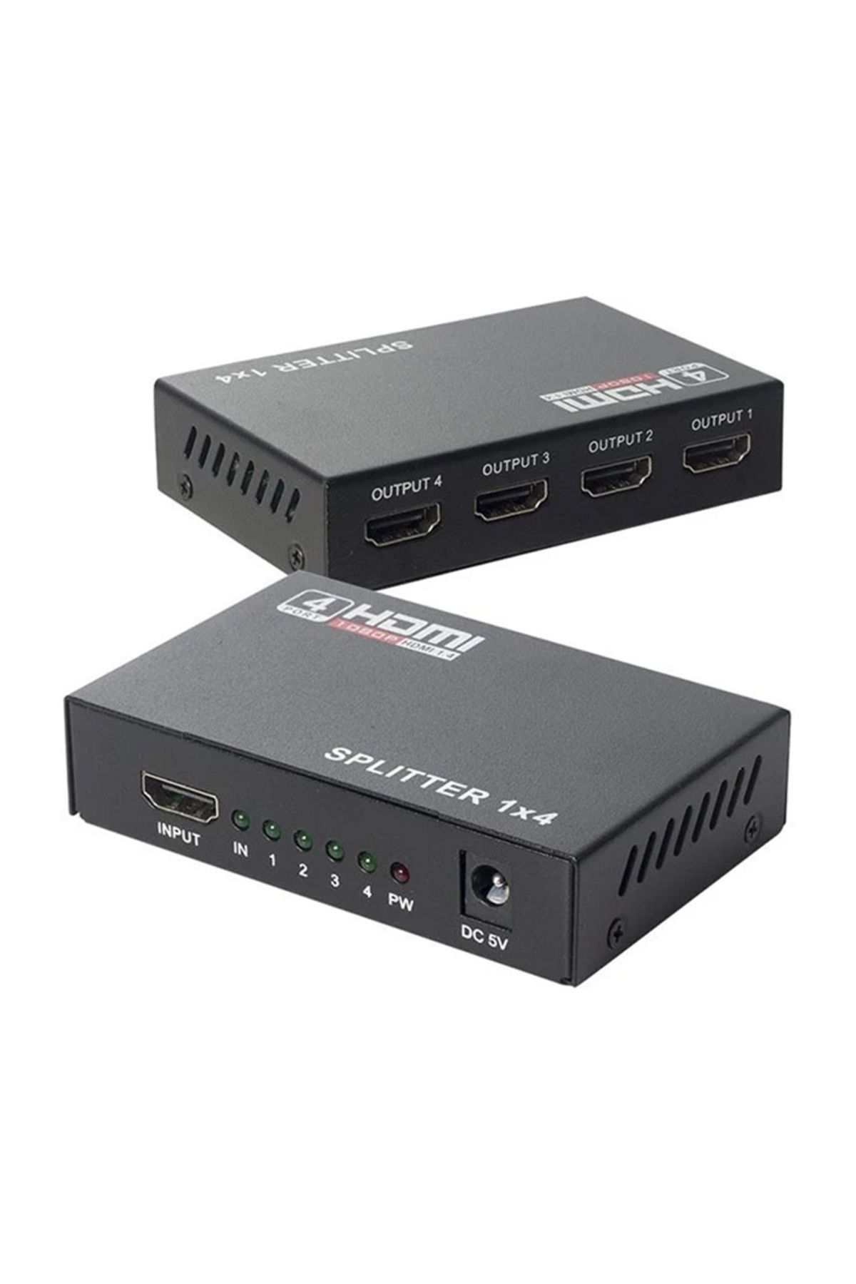 robotrend Pm-12080 1.4V 4 Port Hdmi Splitter Dağitici