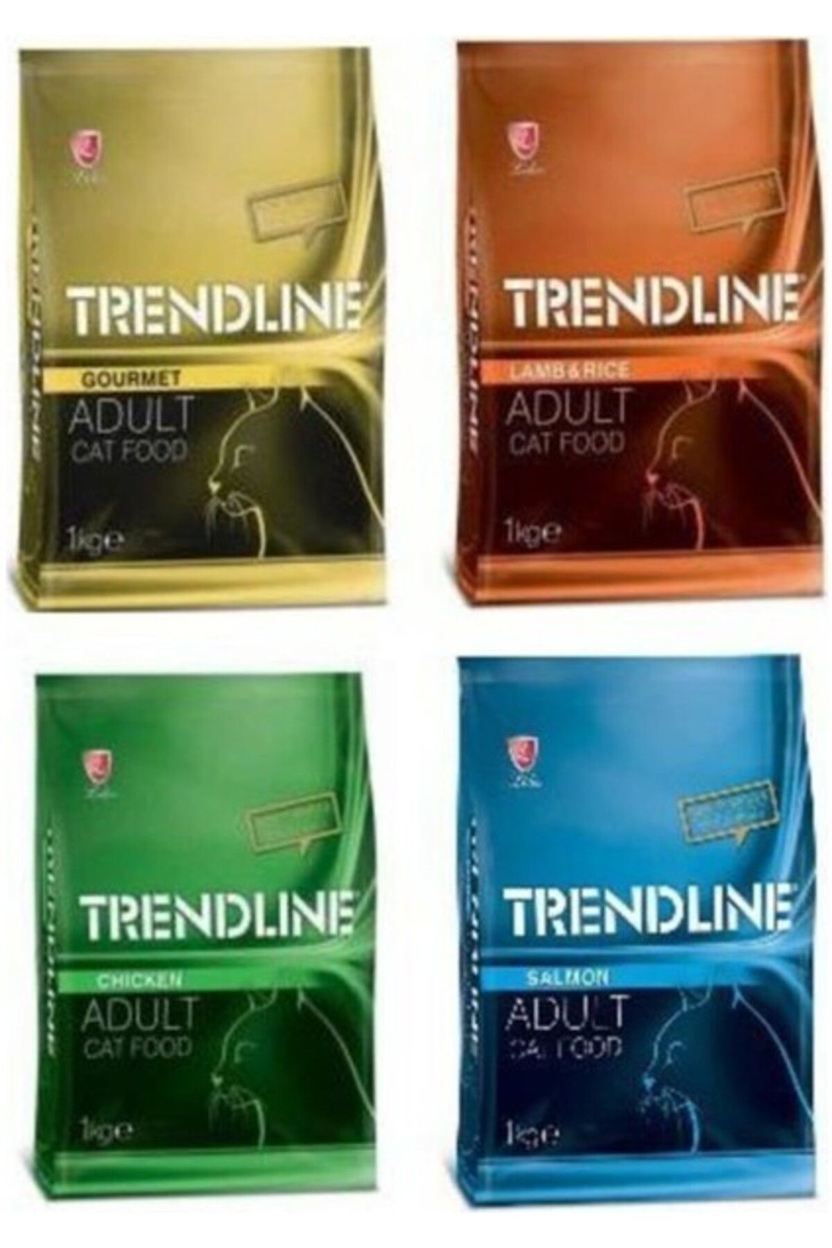 Trendline Mix Kedi Maması - 1 kg x 4 Adet
