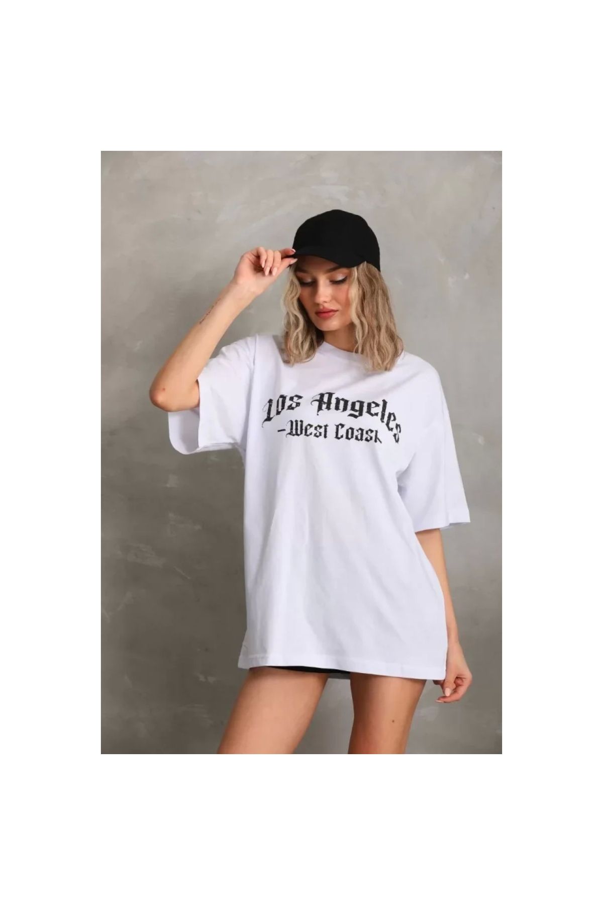 Narnuga Unisex Baskılı Oversize TShirt