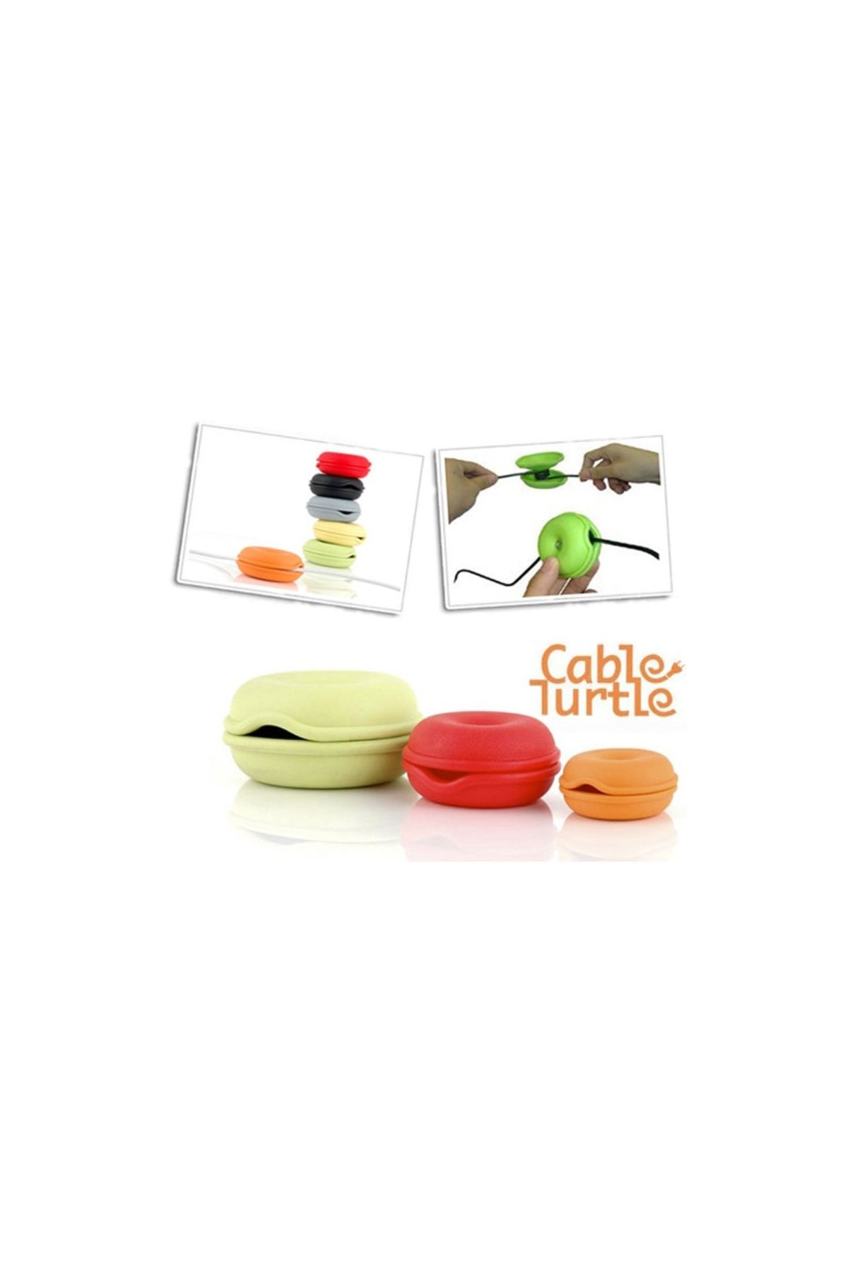 KutuluStore Kablo Toparlayıcı 3 Boy Toparlayıcı (5168)