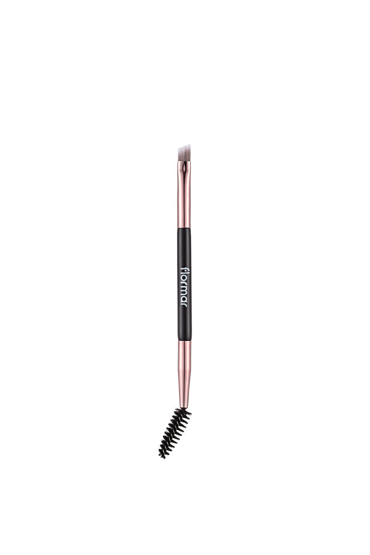 Flormar-Two Ended Eyebrow Dyeing and Combing Brush - Brow Brush & Groomer - 015 -8690604597802 2
