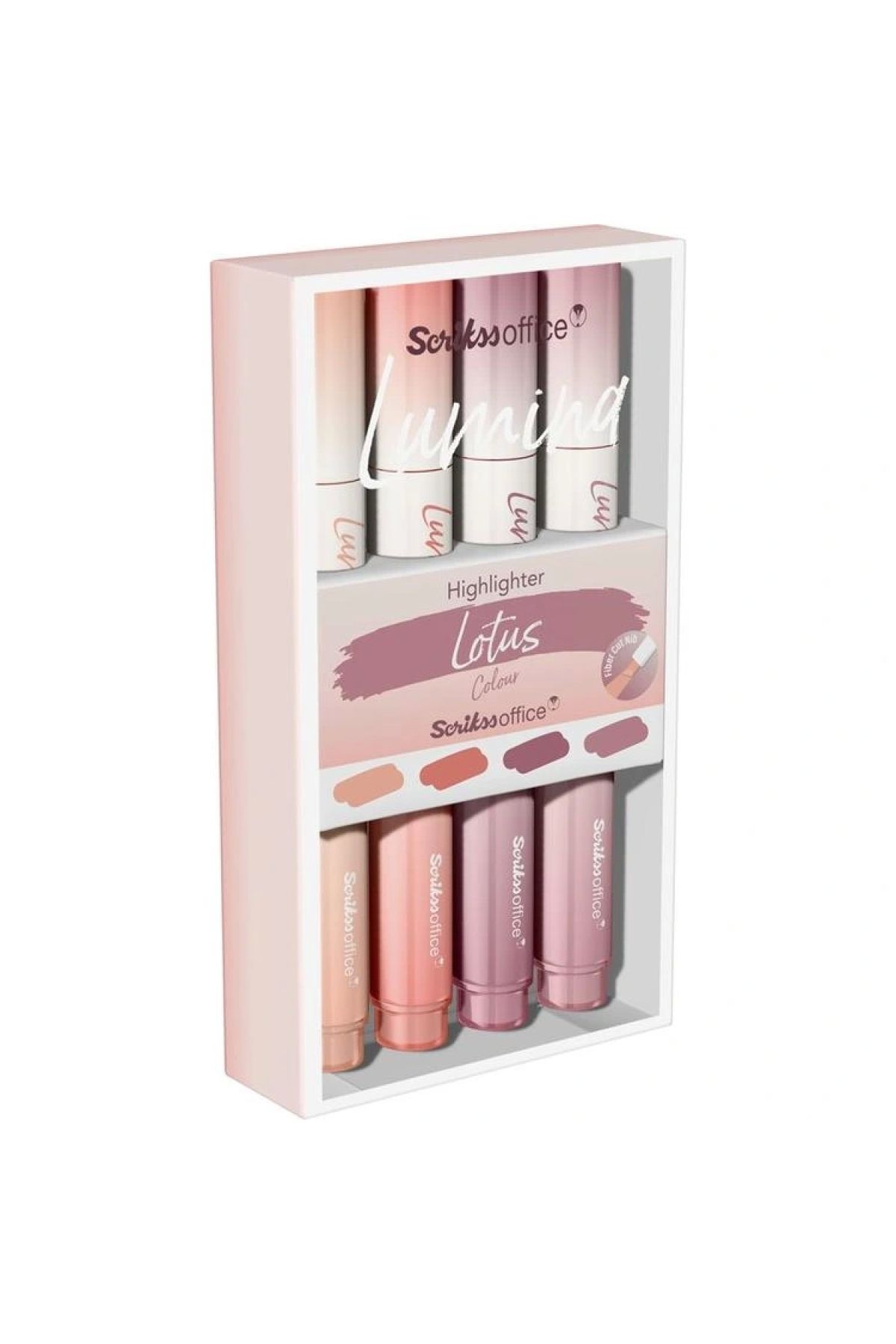 Scrikss-Lumina Highlighter Set - Lotus Pattern 1