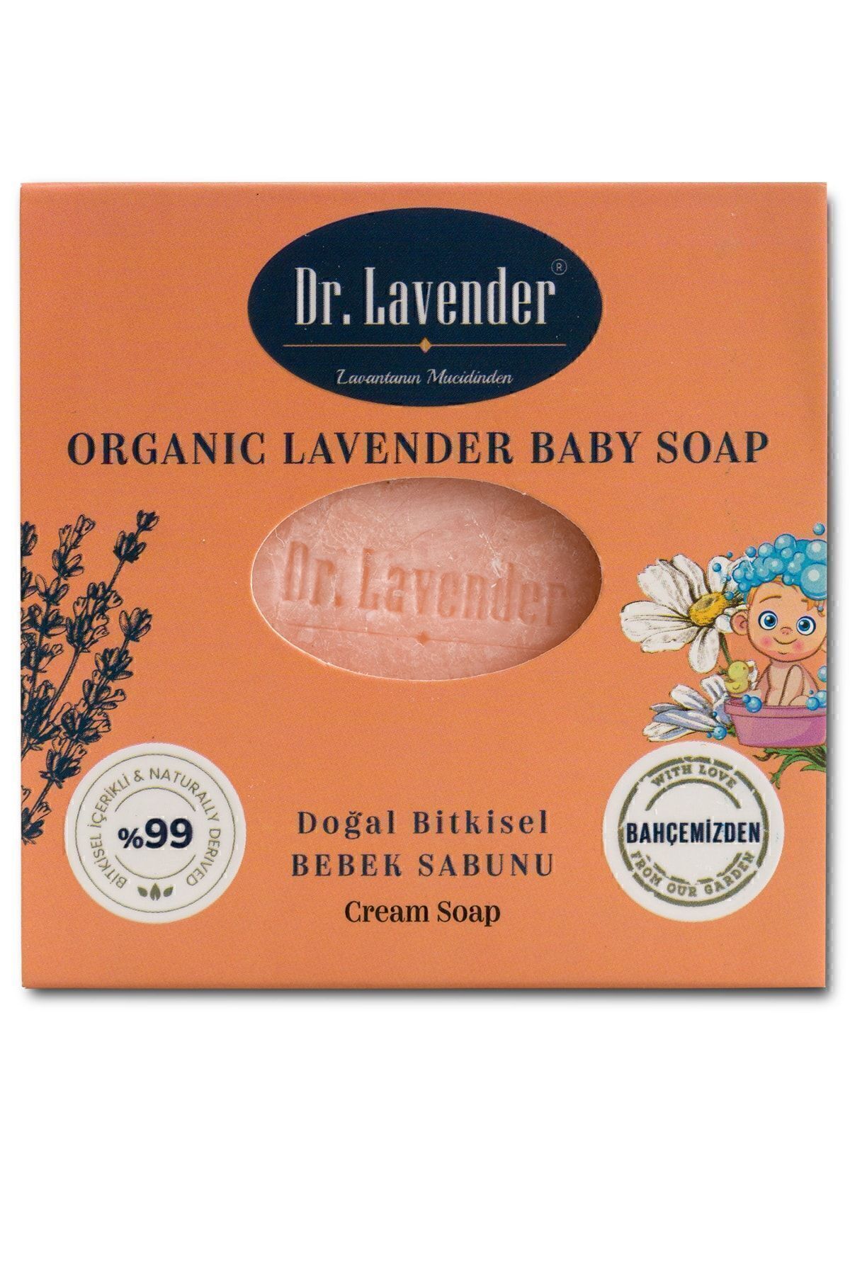 Gallipoli Lavender Dr. Lavender 3 Adet Bitkisel Bebek Sabunu 100 gr fotoğrafı 5 (önizleme)