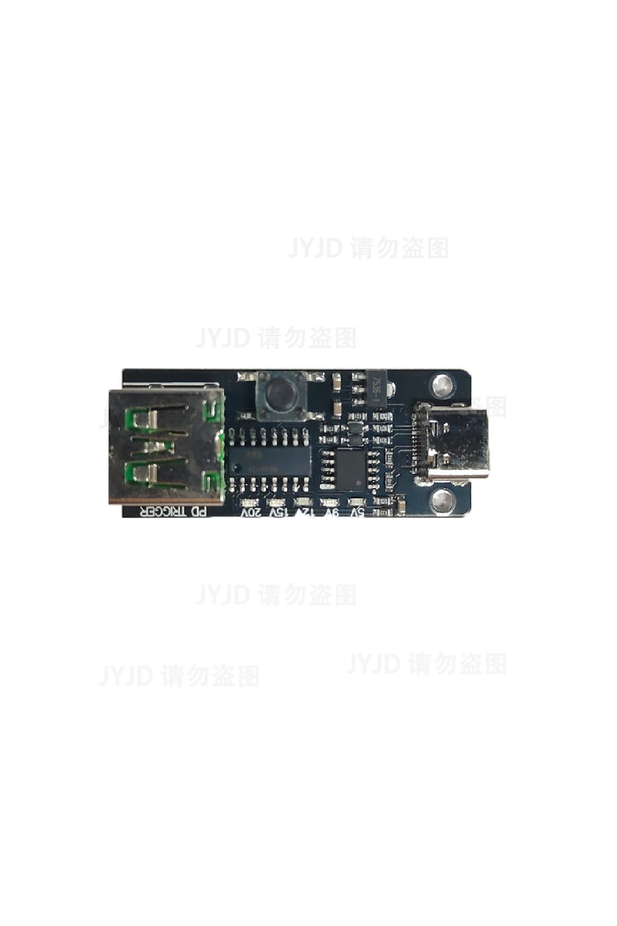 Choice-Usb-a Output 100w 5a Usb-c Fast Charge Trigger Board Module Pd/qc Decoy Board Usb Type-c Pd 2.0 3.0 1