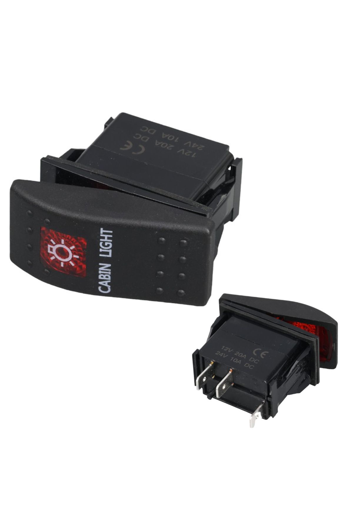 robotrend Kabin Lambasi Işikli 3p On-off 12-24v Marin Switch (IC-134M-S3)