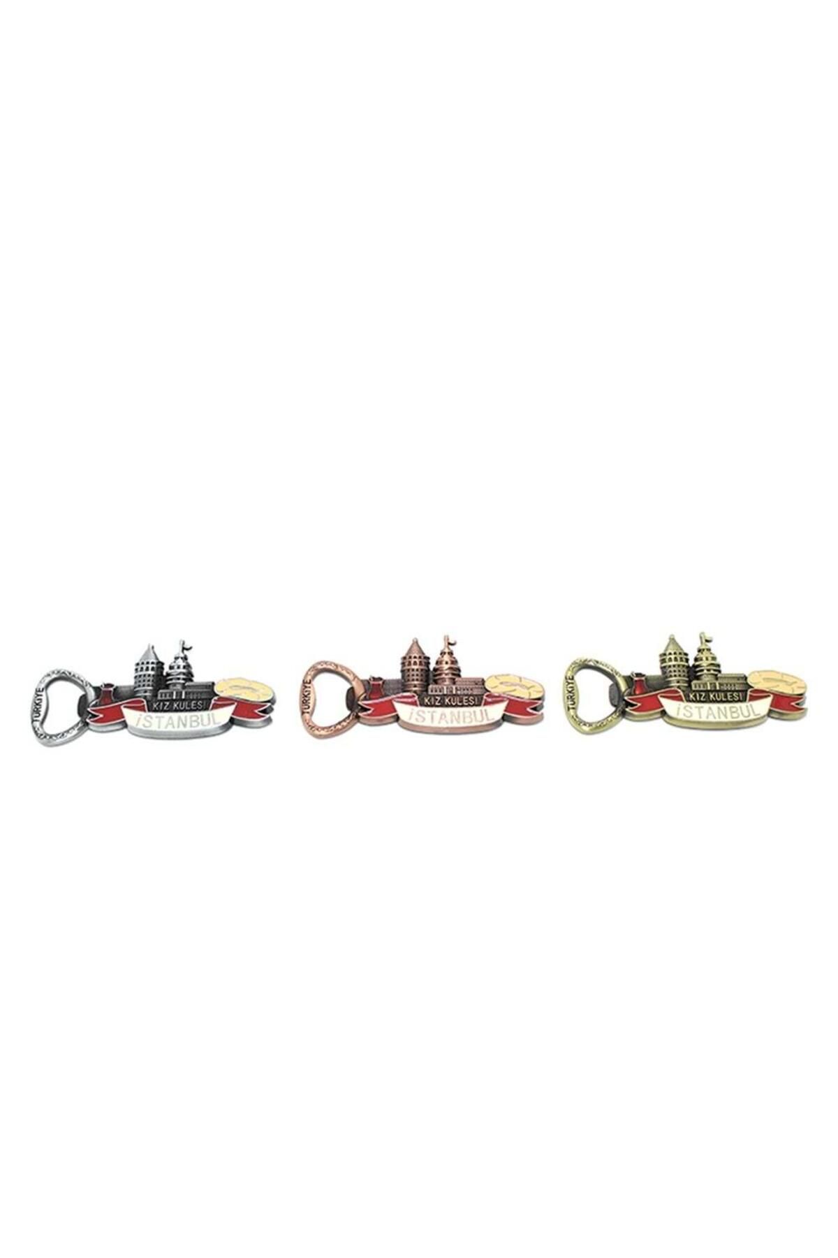 Serero Metal İstanbul Temalı Yöresel Magnet Açacak