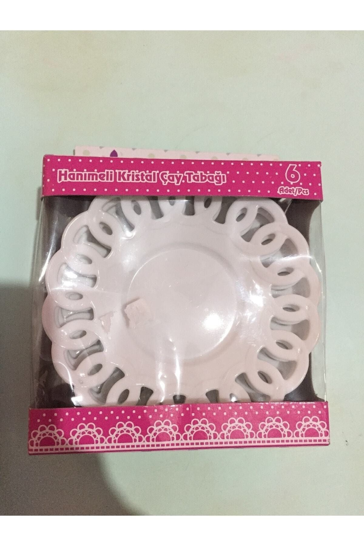 Mu Art Çay Tabağı Kırılmaz 6 Adet Royaleks-Tm739