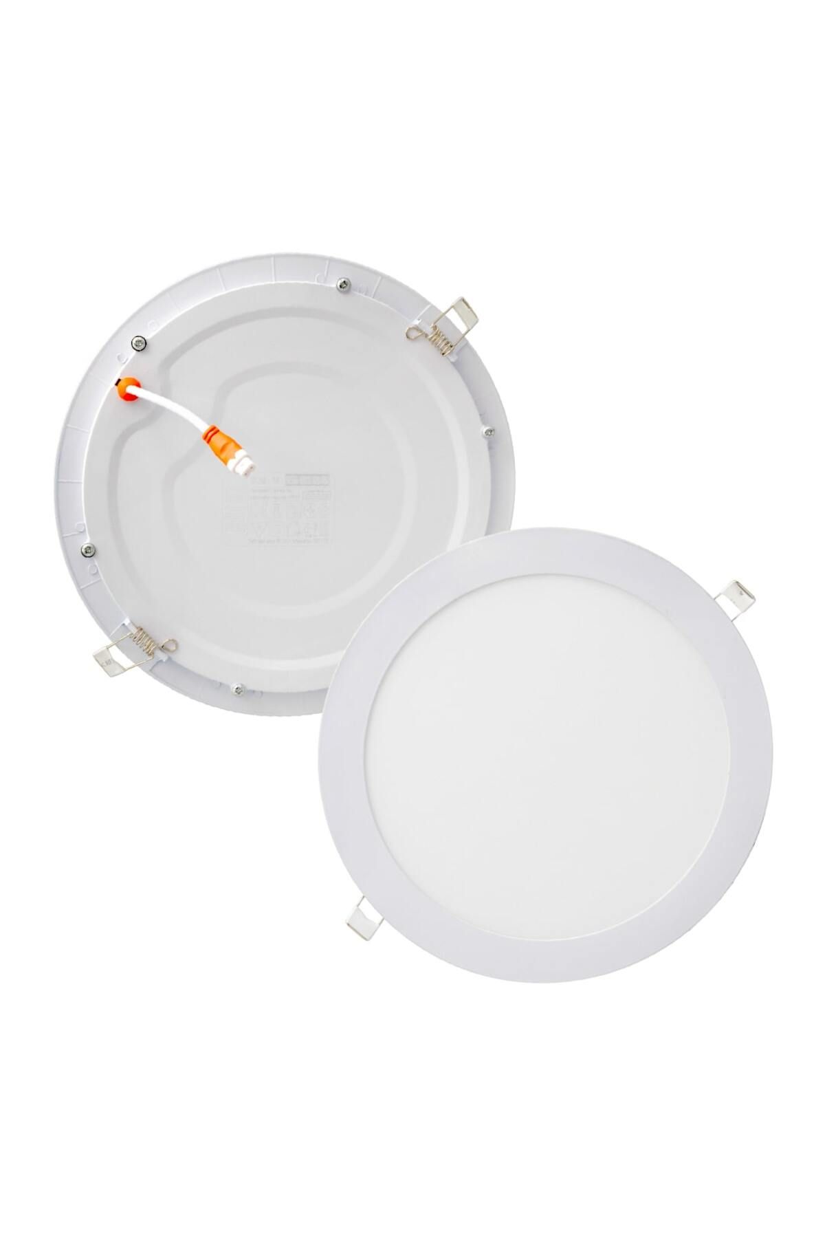 robotrend Horoz Slim-18 18 Watt 6400k 205 Mm Smd Led Siva Alti Beyaz Spot Panel (2Lİ PAKET)(056-003-018)
