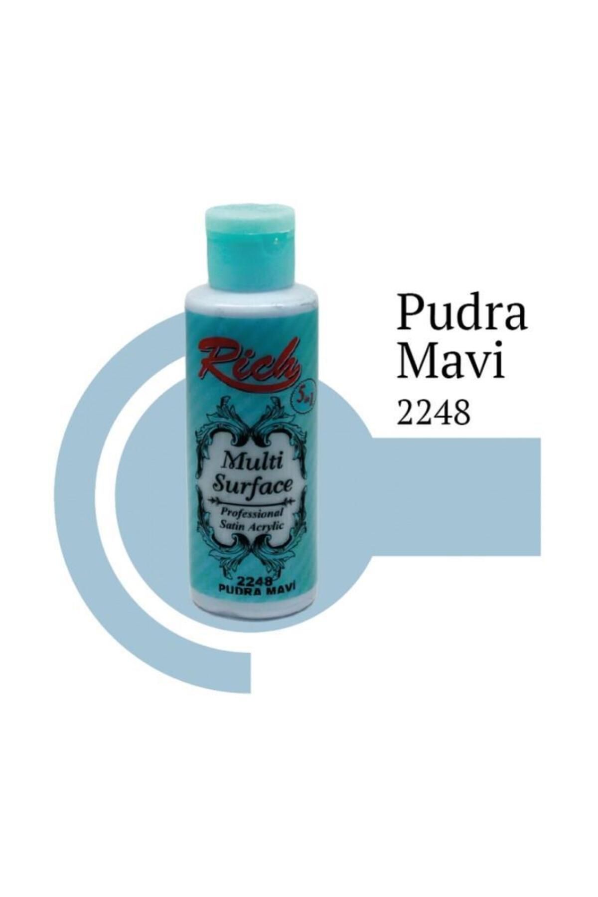 OEM Rich Multi Surface 2248 Pudra Mavi Akrilik Boya 120 cc