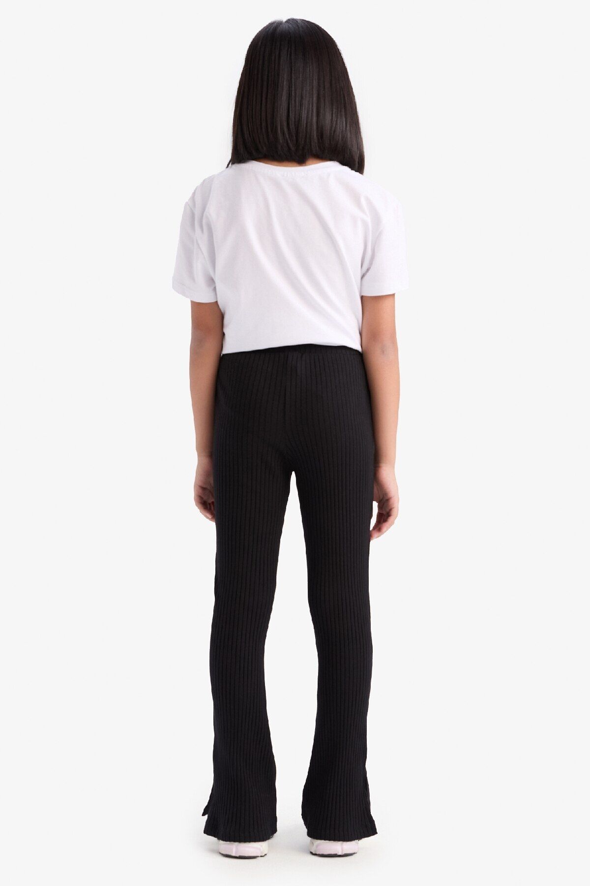DeFacto-Girls' Ribbed Camisole Spanish Leg Leggings D9650A825Sm 6