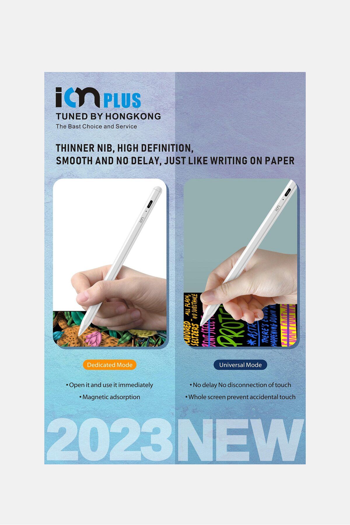 Ion-P05 iPad Smart Pen, White 4