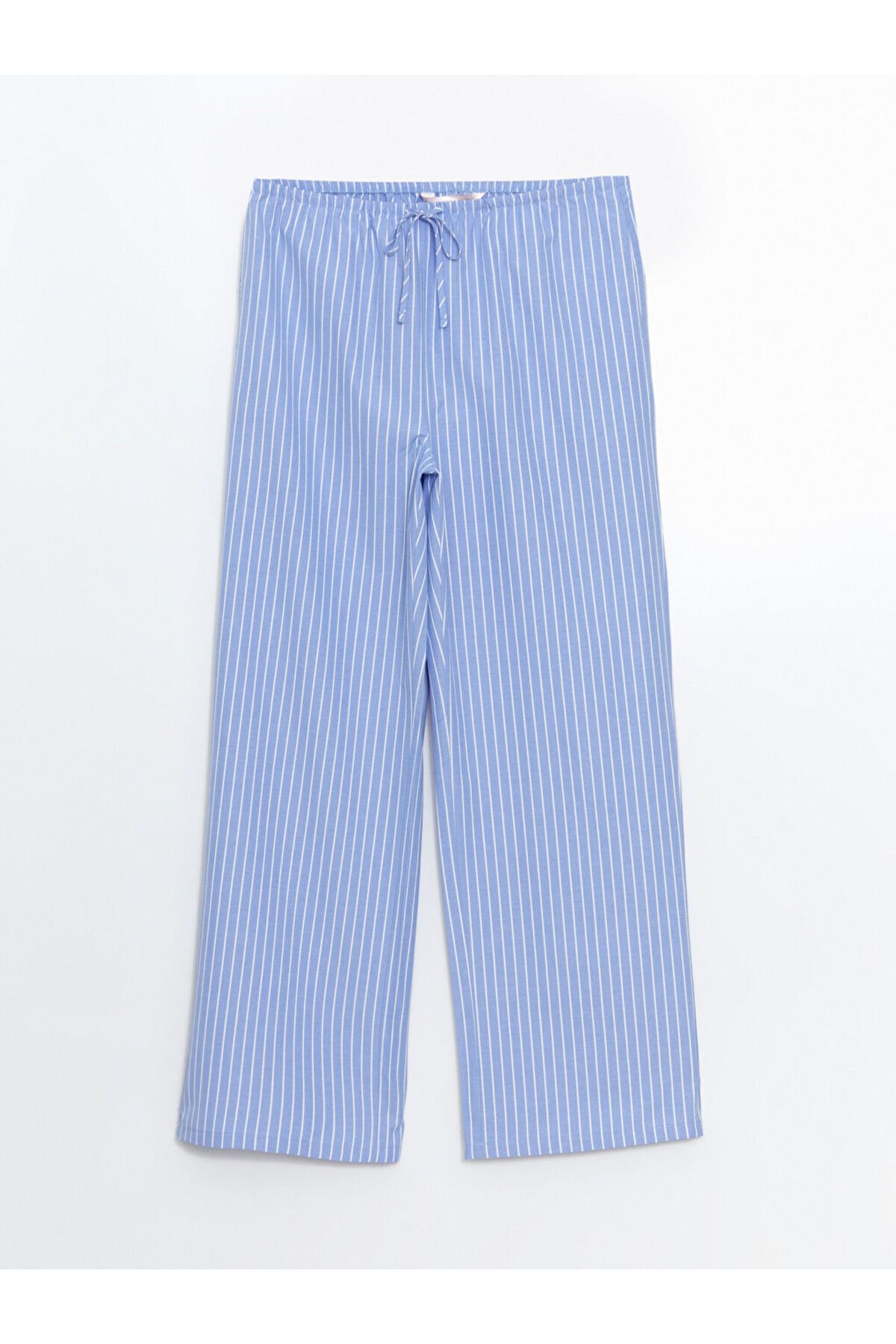 LC Waikiki-Lcw Dream Blue Elastic Waist Striped Women's Sleepwear Bottoms 1