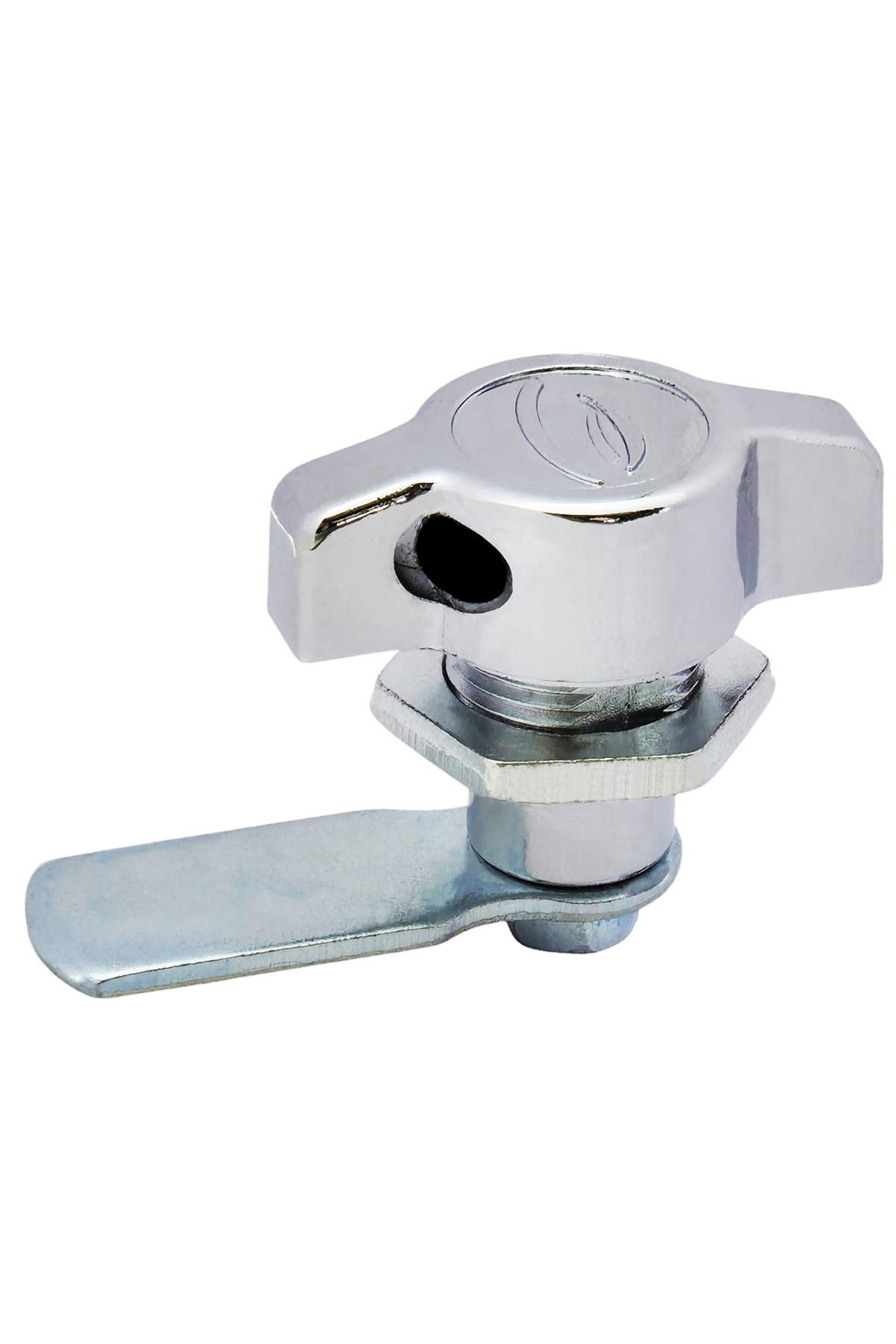 ALETÇANTAM Asma Kilit Takılabilen Mandallı Kelebek Pano Soyunma Çelik Dolap Kilidi -Düz