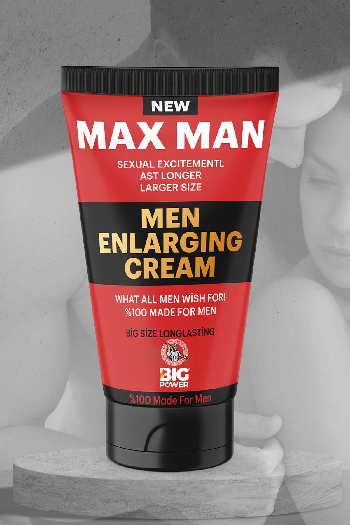 BİG POWER Enlargıng Cream Ekstra Etkili Geciktiricilim Büyütücülüm Sertleştiricilim Erkek Uzun Deneyim Kremi