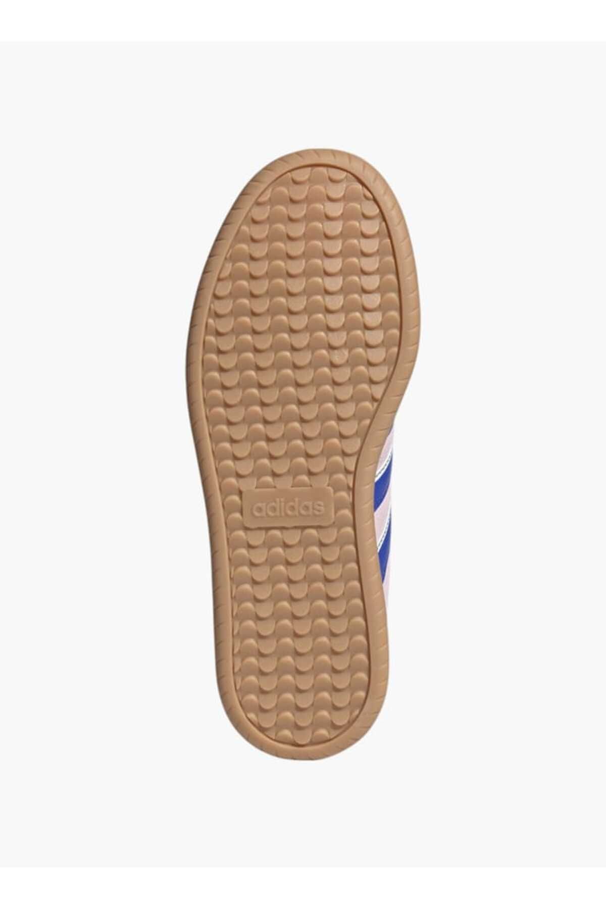 adidas-Women's Logo Detail Sneakers with Lace-Up Closure - BARREDA 4
