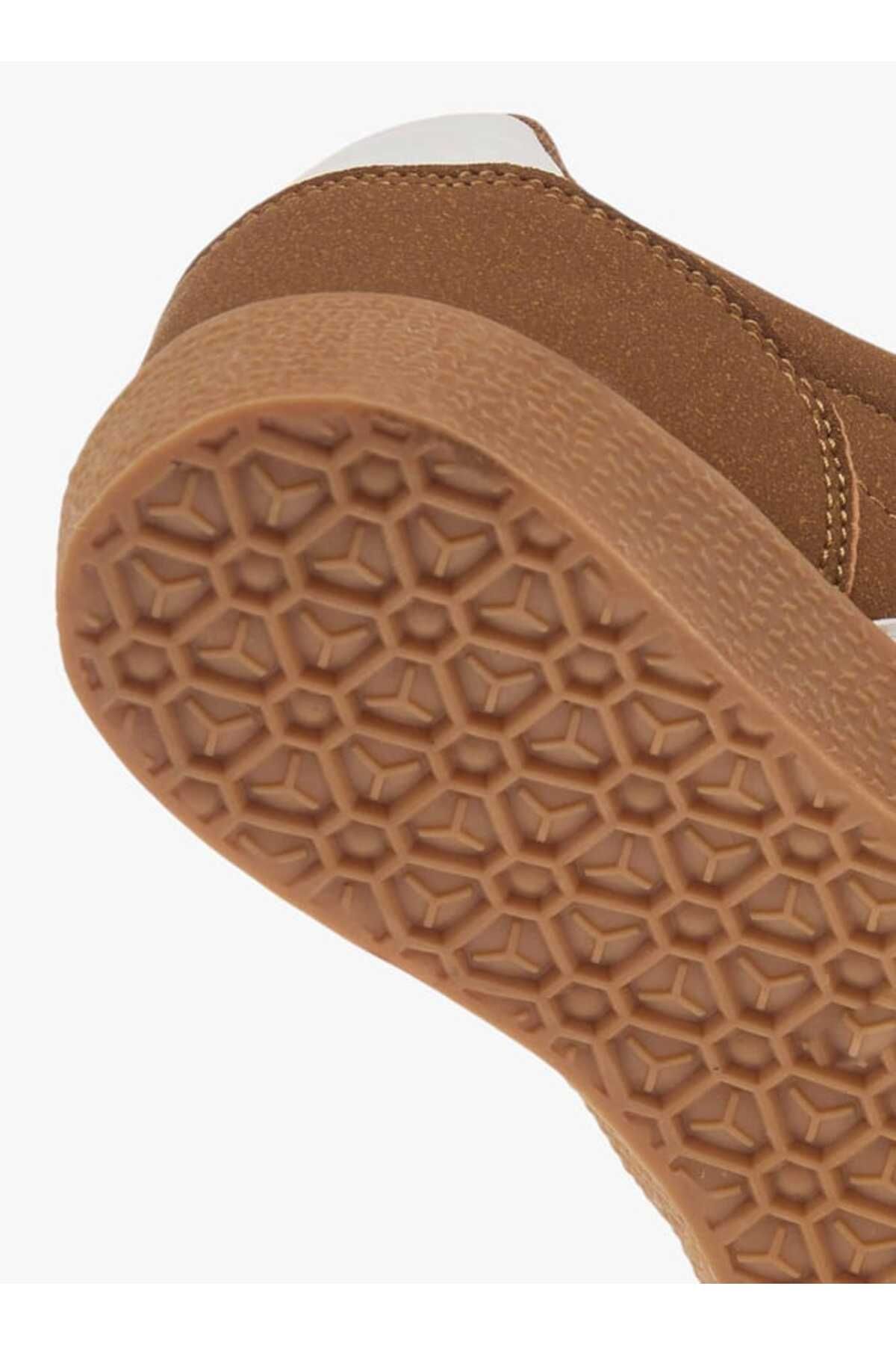 LBL by Shoexpress-Panelled Ankle Sneakers with Hook and Loop Closure 5