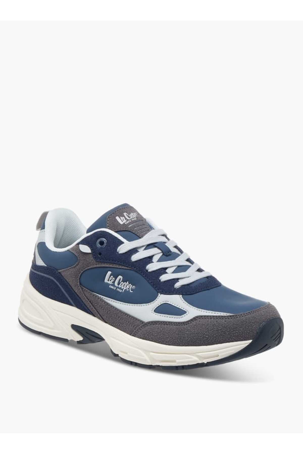 Lee Cooper-Men's Panelled Lace-Up Sneakers 2
