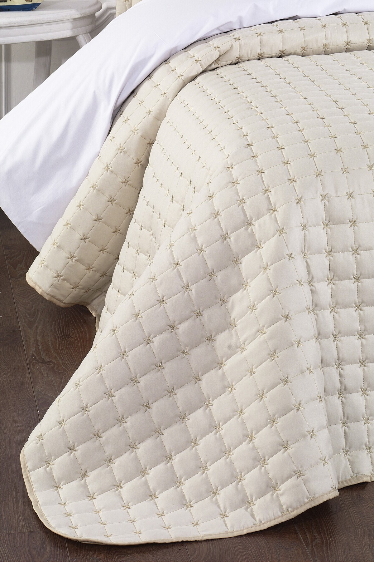 Levanzo-Alden Beige Single Bedspread 3