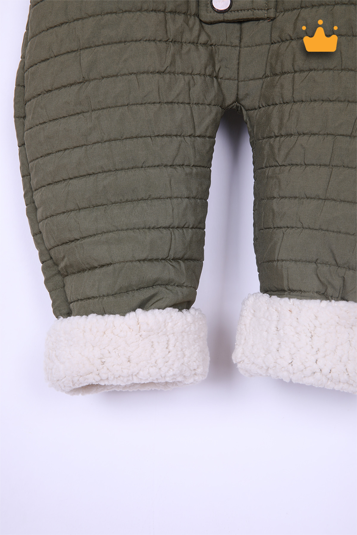 Babydola 0-3 Yaş Kapitone Kapşonlu İçi Velsoft Bebek Çocuk Kışlık Kar Tulumu Kozmonot 13473 fotoğrafı 6 (önizleme)