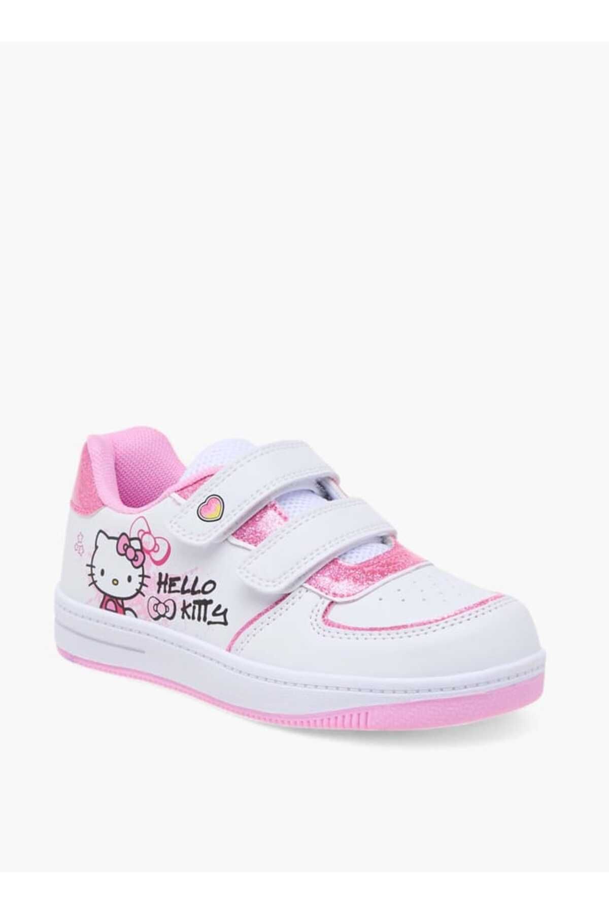 Hello Kitty-Print Sneakers with Hook and Loop Closure 2