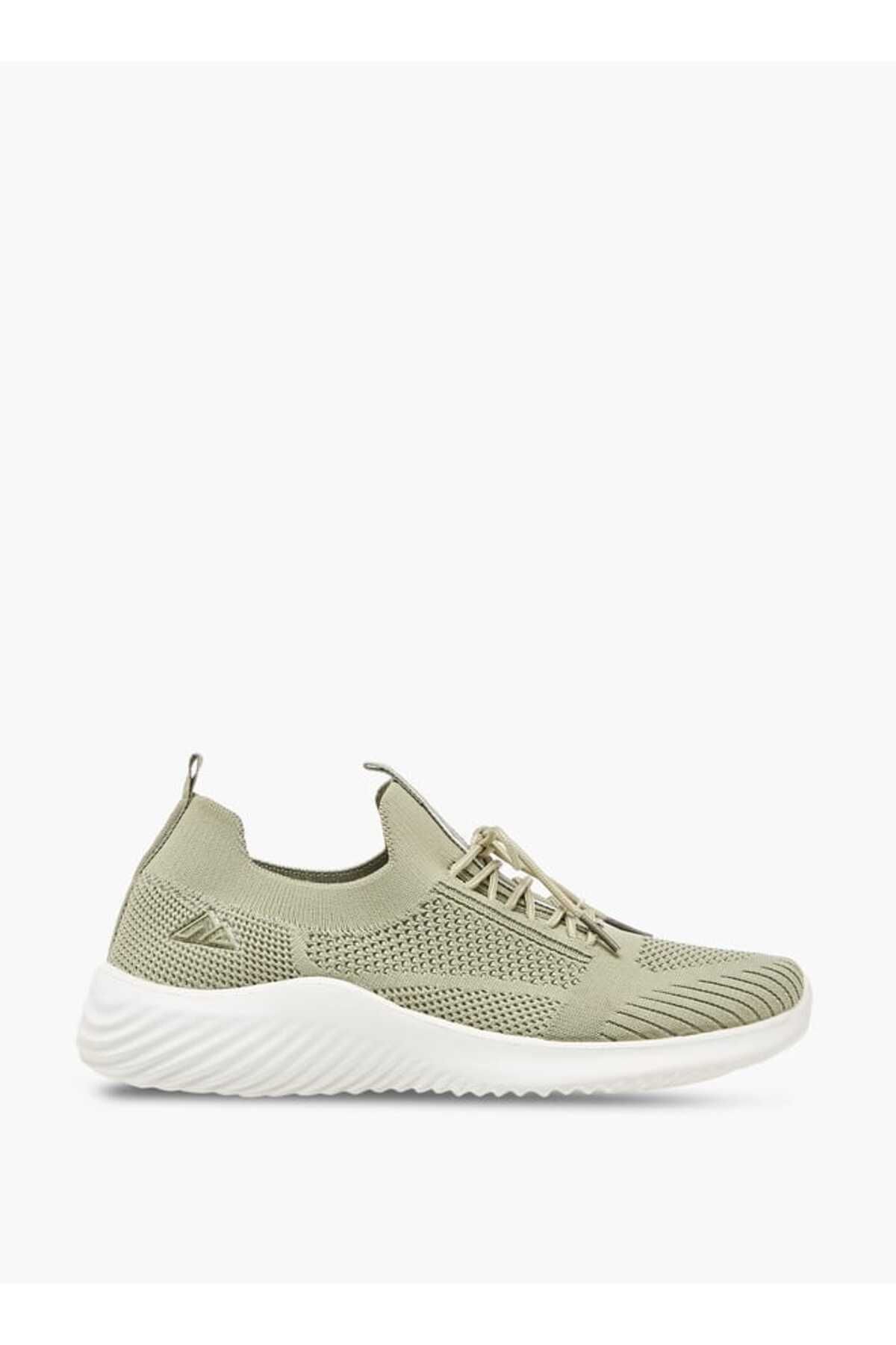 Oaklan by Shoexpress-Oaklan by Shoexpress Textured Lace-Up Sports Shoes with Pull Tabs 2