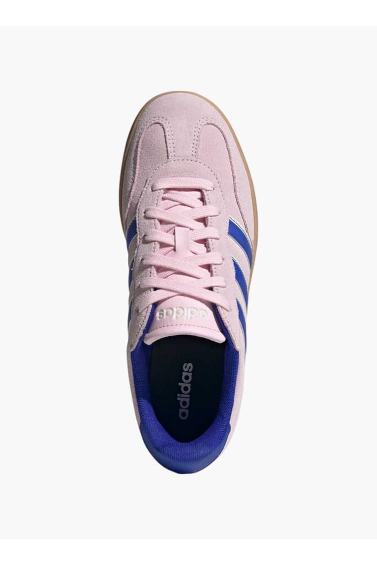 adidas-Women's Logo Detail Sneakers with Lace-Up Closure - BARREDA 3