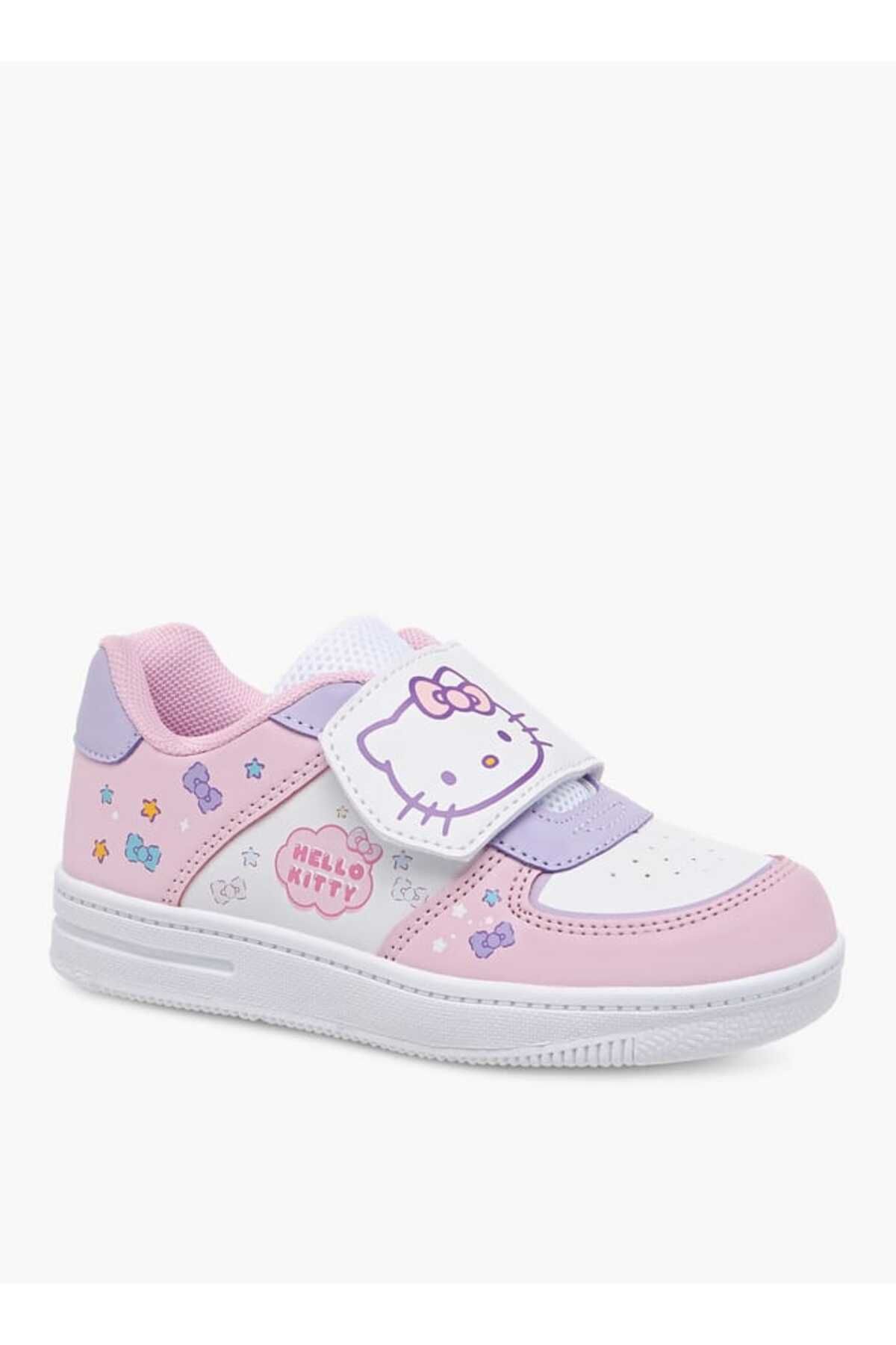 Hello Kitty-Printed Sneakers with Hook and Loop Closure 2