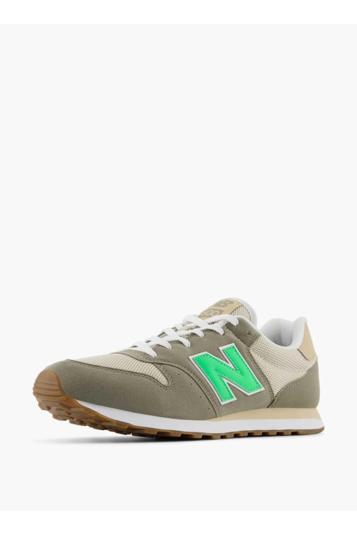 New Balance-New Balance Men's Logo Detail Sneakers with Lace-Up Closure - 500 4