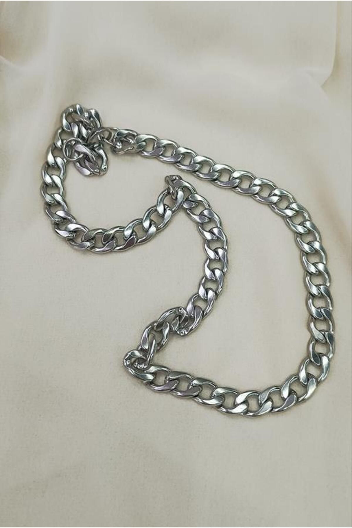 Hd Marketim-Unisex Stainless Steel 316 L Necklace Steel Chain 4