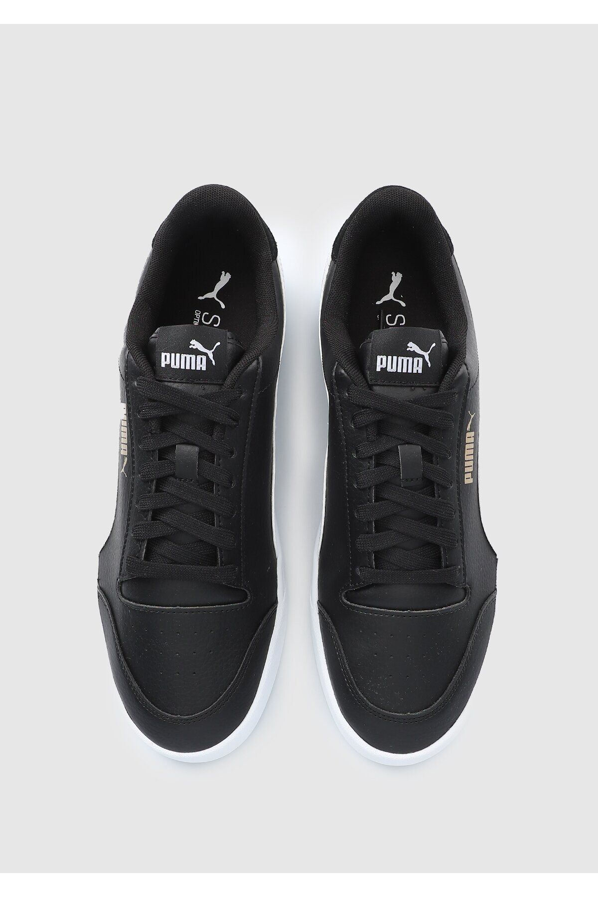 Puma-Pánské neformální tenisky Shuffle černo-bílé-30966804 5