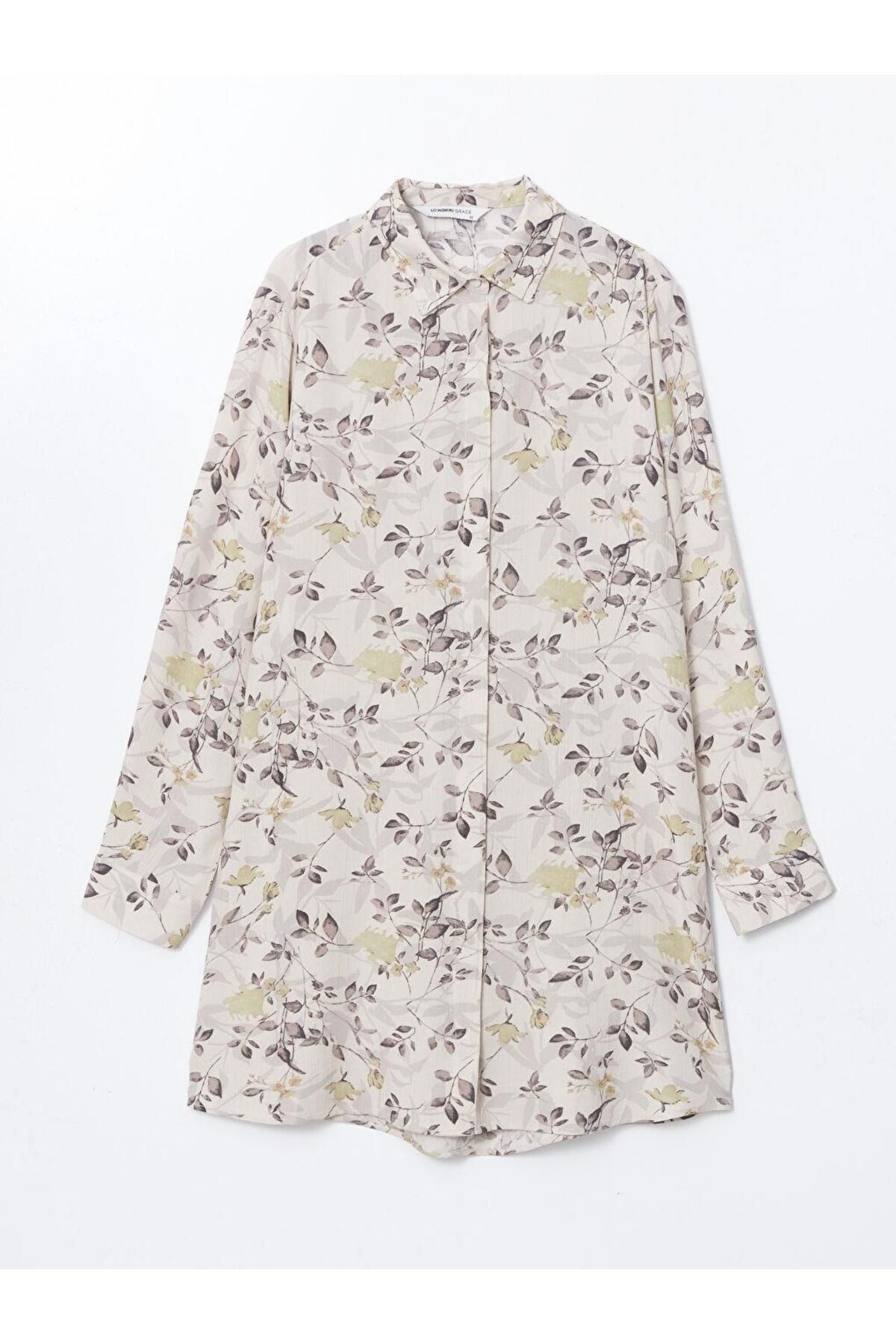 LC Waikiki-Lcw Grace Floral Women's Shirt Tunic 1