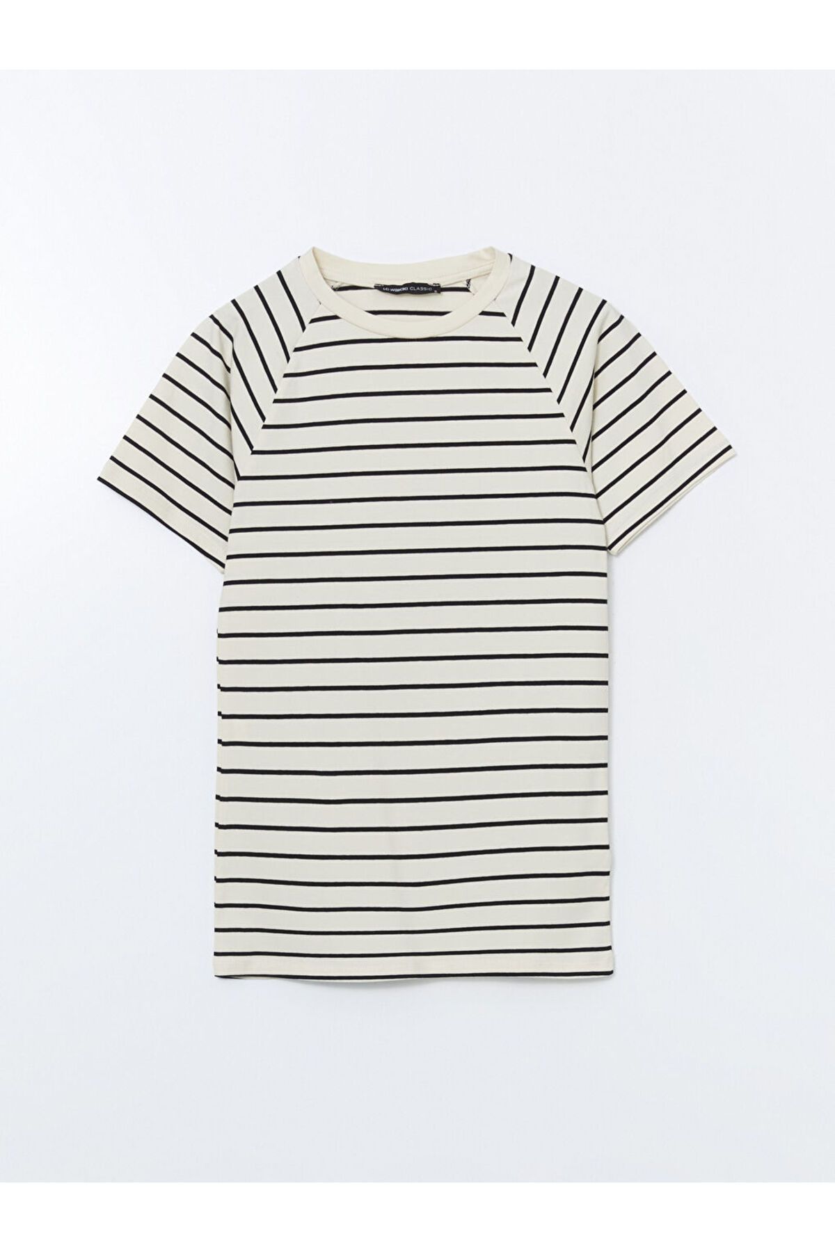 LC Waikiki-LCW Crew Neck Striped Women's T-Shirt 1