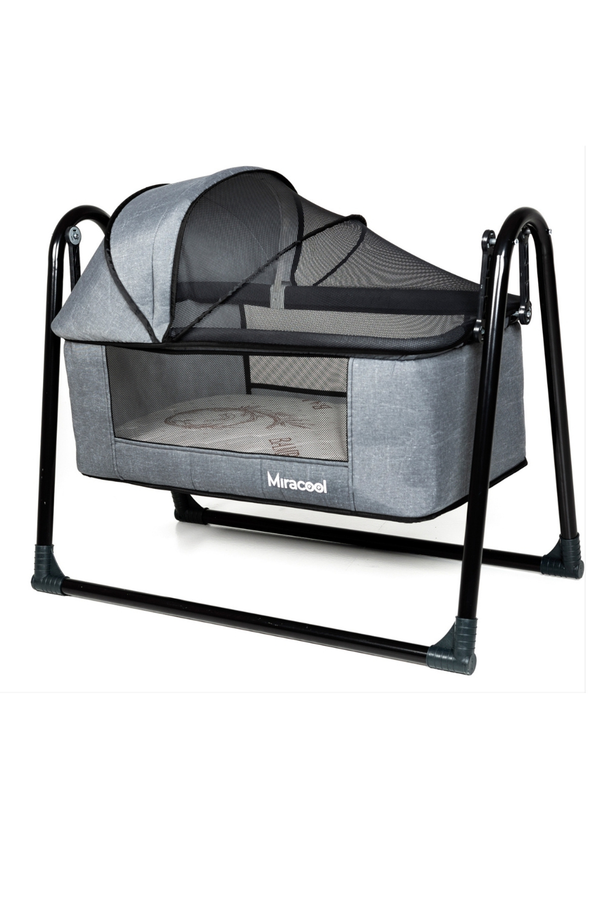 miracool 8'li Avantaj Beşik Seti / Beşik / Bambo Yatak / Yorgan / Yastık / Çarşaf / Babynest ve Yastık fotoğrafı 5 (önizleme)