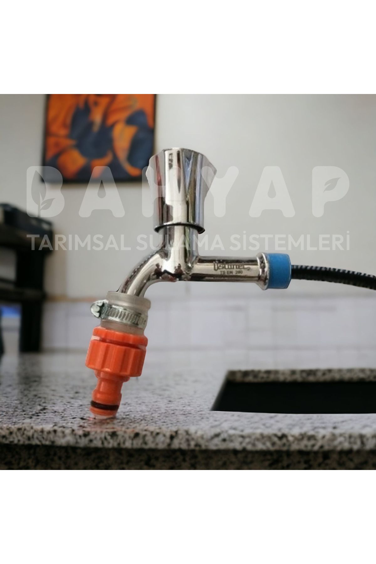 Bahyap-Automatic Clamp Tap Connection Hose Attachment with Jack 4