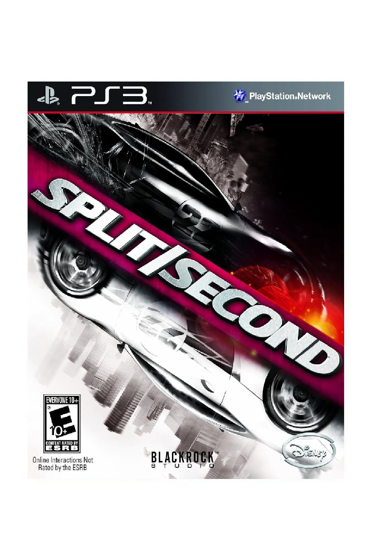 Disney SplitSecond Velocity Split Second Ps3 oyun