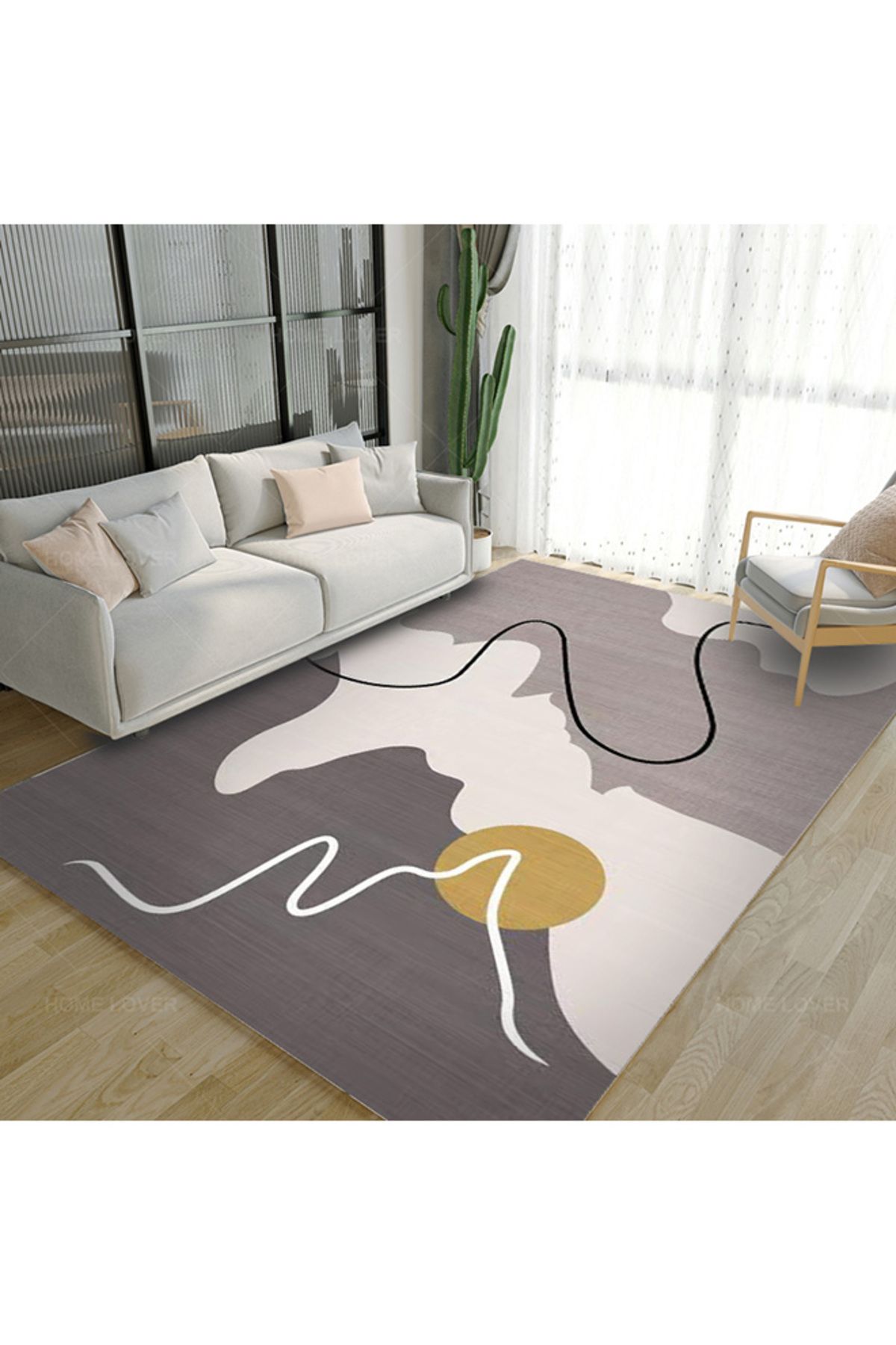 sharpdo-Modern Home Living Room Bedroom Soft Carpet 200*300cm 3