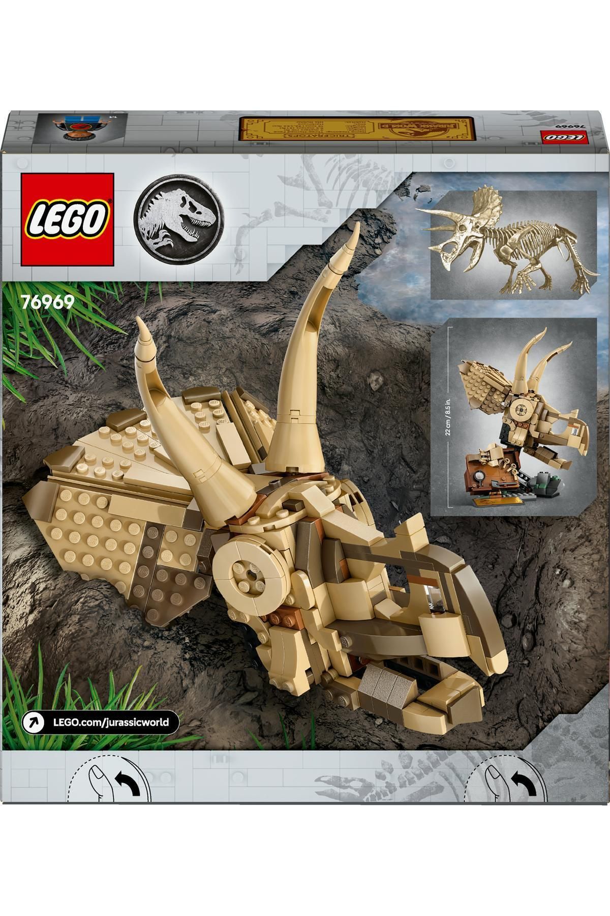 LEGO-Jurassiworldinosaufossilstriceratopskul7696yearolconstructioki(468P) 4